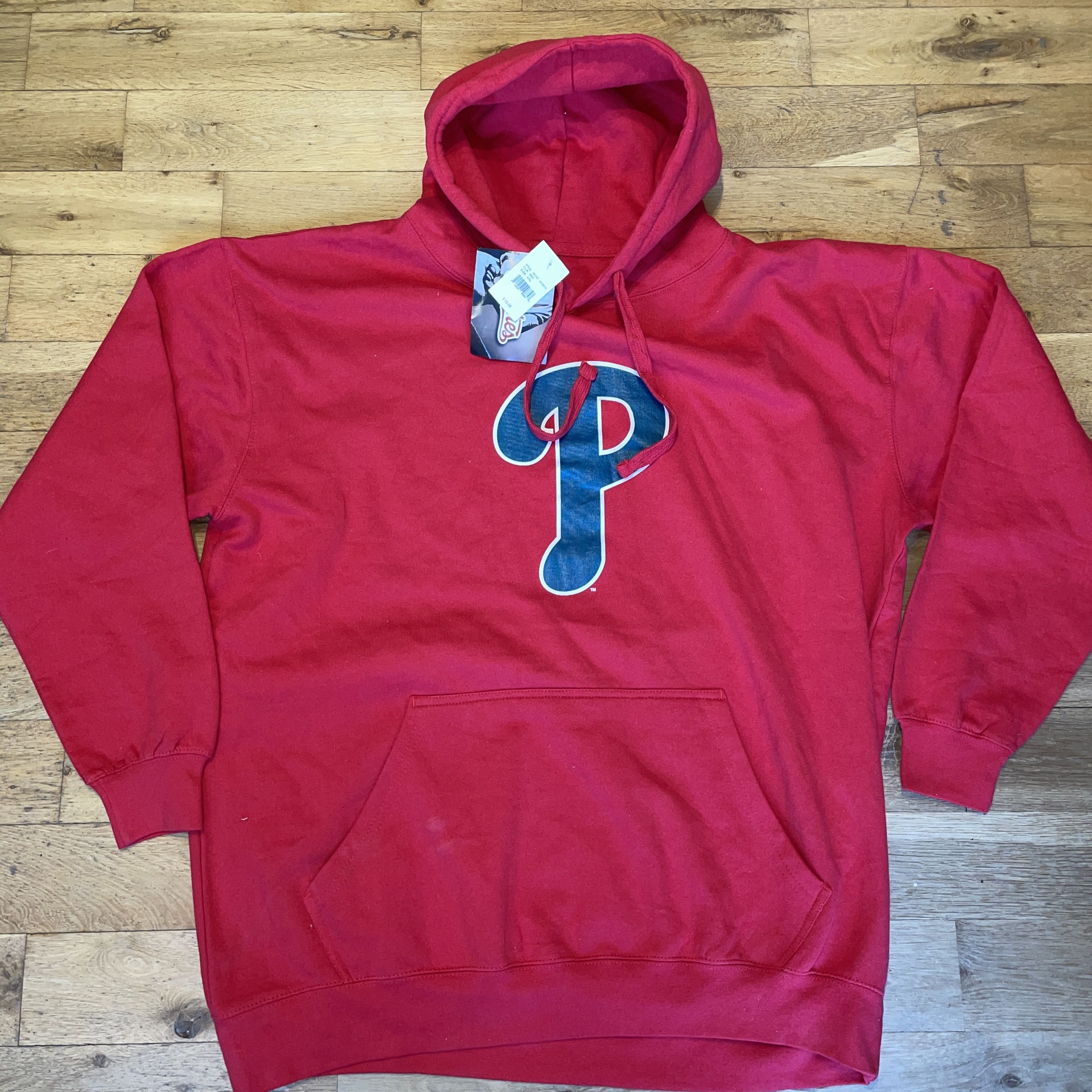 MLB × Stitch's Jeans STITCHES MLB PHILADELPHIA PHILLIES MEN'S LOGO SWEATSHIRT 2XL Size US XXL / EU 58 / 5 - 1 Thumbnail