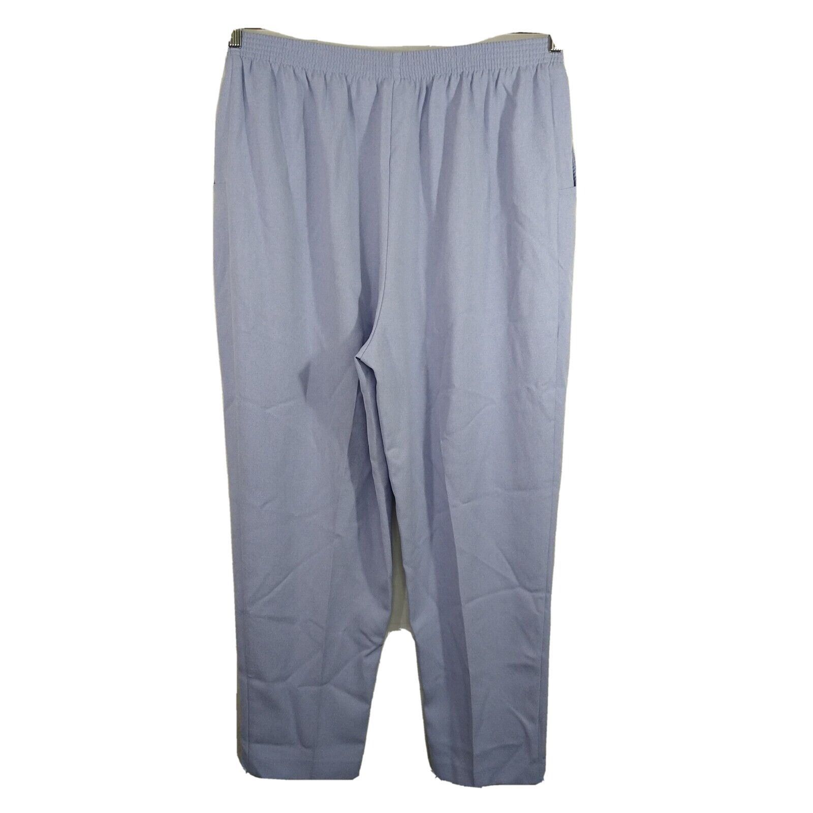 Other Vtg Alfred Dunner Dress Casual Pants Pull-on Women Size 18 Size 40" / US 18 - 4 Thumbnail