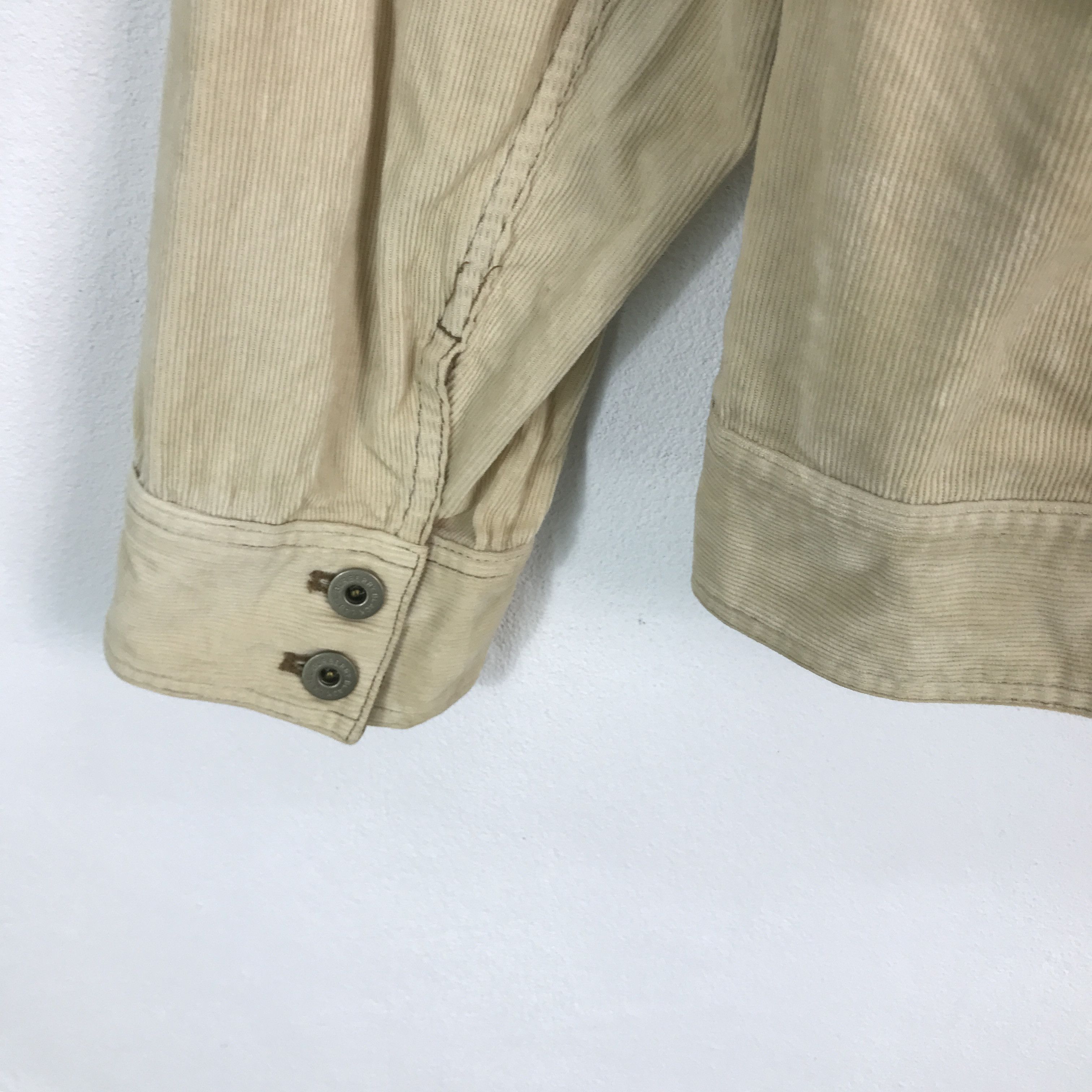 Burberry × Japanese Brand Burberrys Corduroy button jacket Size US M / EU 48-50 / 2 - 7 Thumbnail