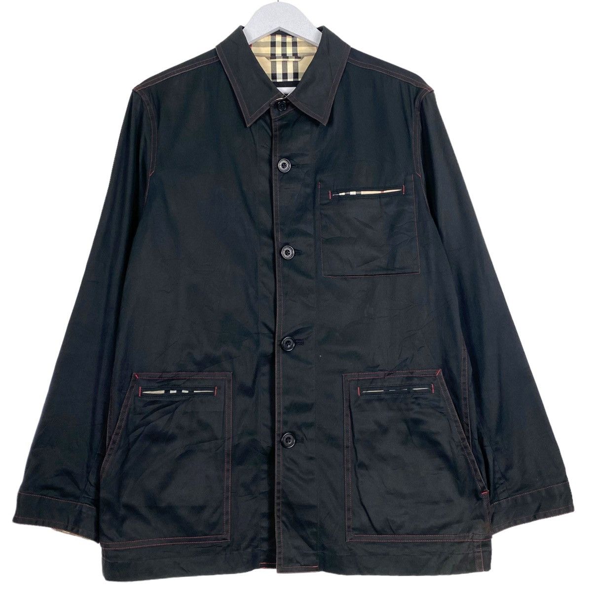 Burberry 💥BURBERRY BLACK LABEL CHORE WORKER LIGHT JACKET Size US M / EU 48-50 / 2 - 1 Thumbnail