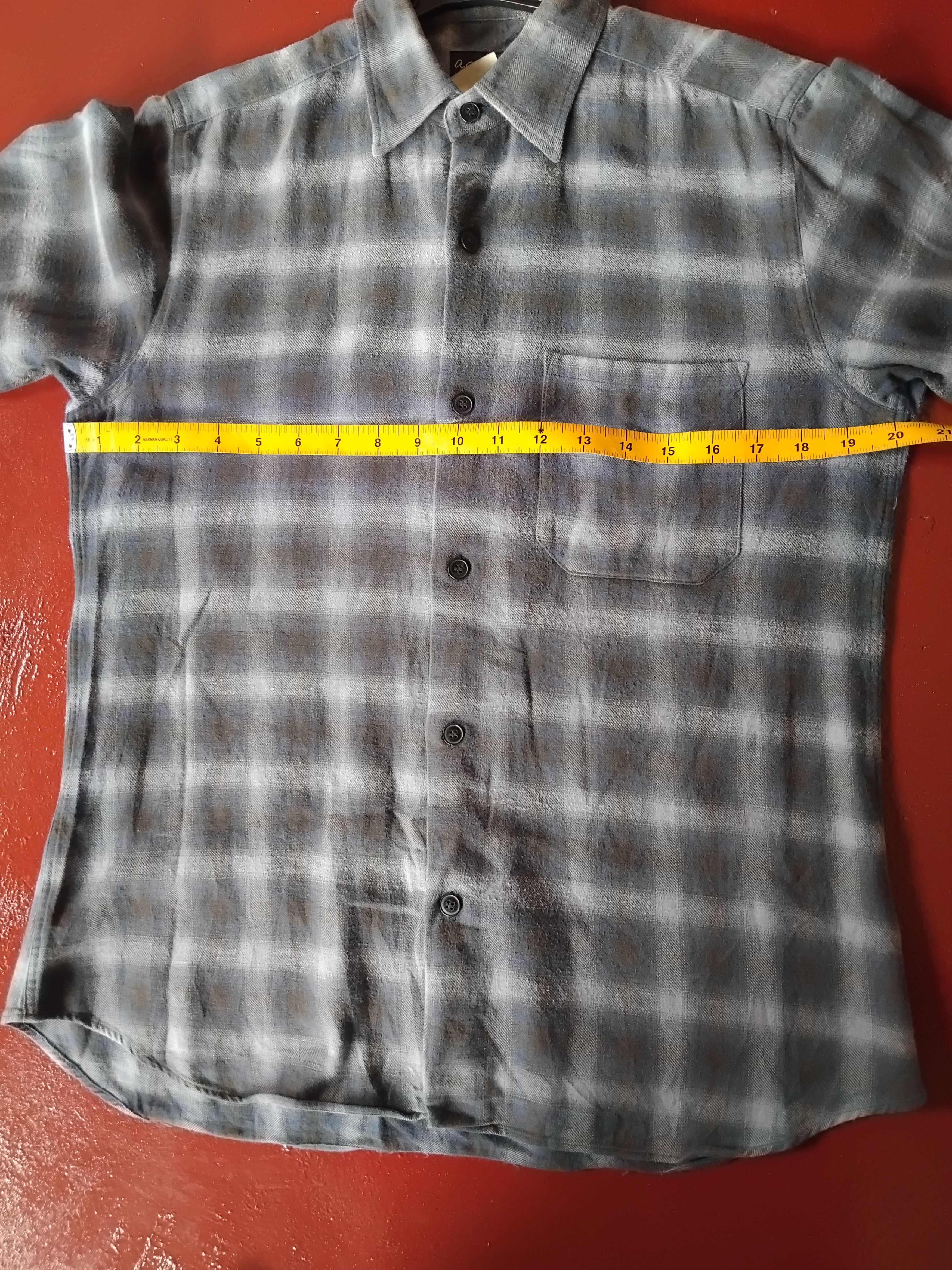 agnes b. 💥Agnes B checkered purple flannel shirt Size US M / EU 48-50 / 2 - 12 Thumbnail