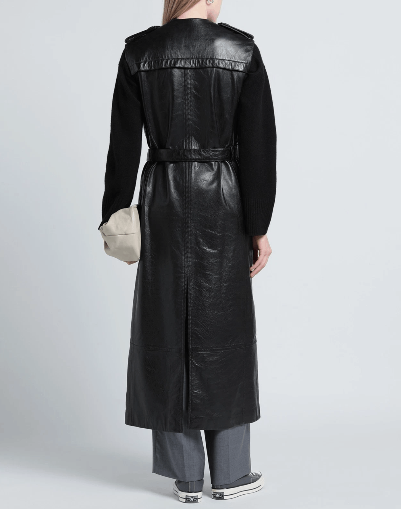 Acne Studios ACNE STUDIOS Leather Longline Vest Jacket Size S / US 4 / IT 40 - 4 Thumbnail