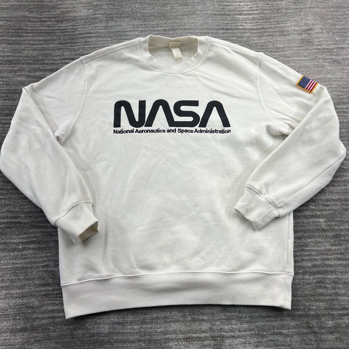 H M NASA Sweatshirt Size M Mens H M National Aeronautics Space