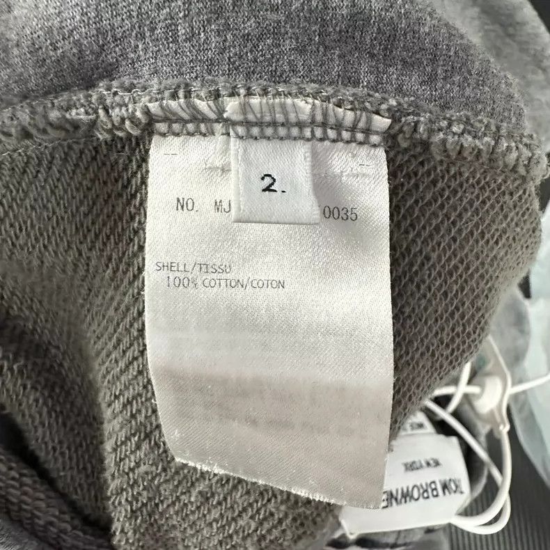 Thom Browne Thom Browne size2 Classic grey four-barrel trousers Size US 27 - 4 Thumbnail