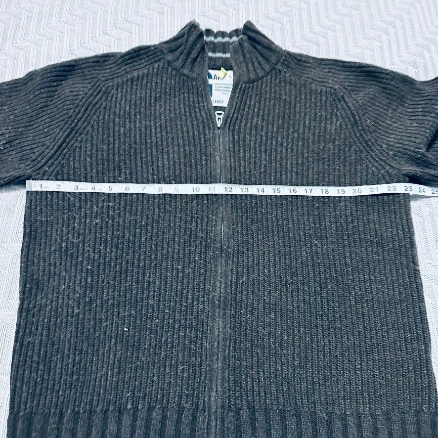 Gap Vintage Gap brown zipper cardigan Size US L / EU 52-54 / 3 - 6 Thumbnail
