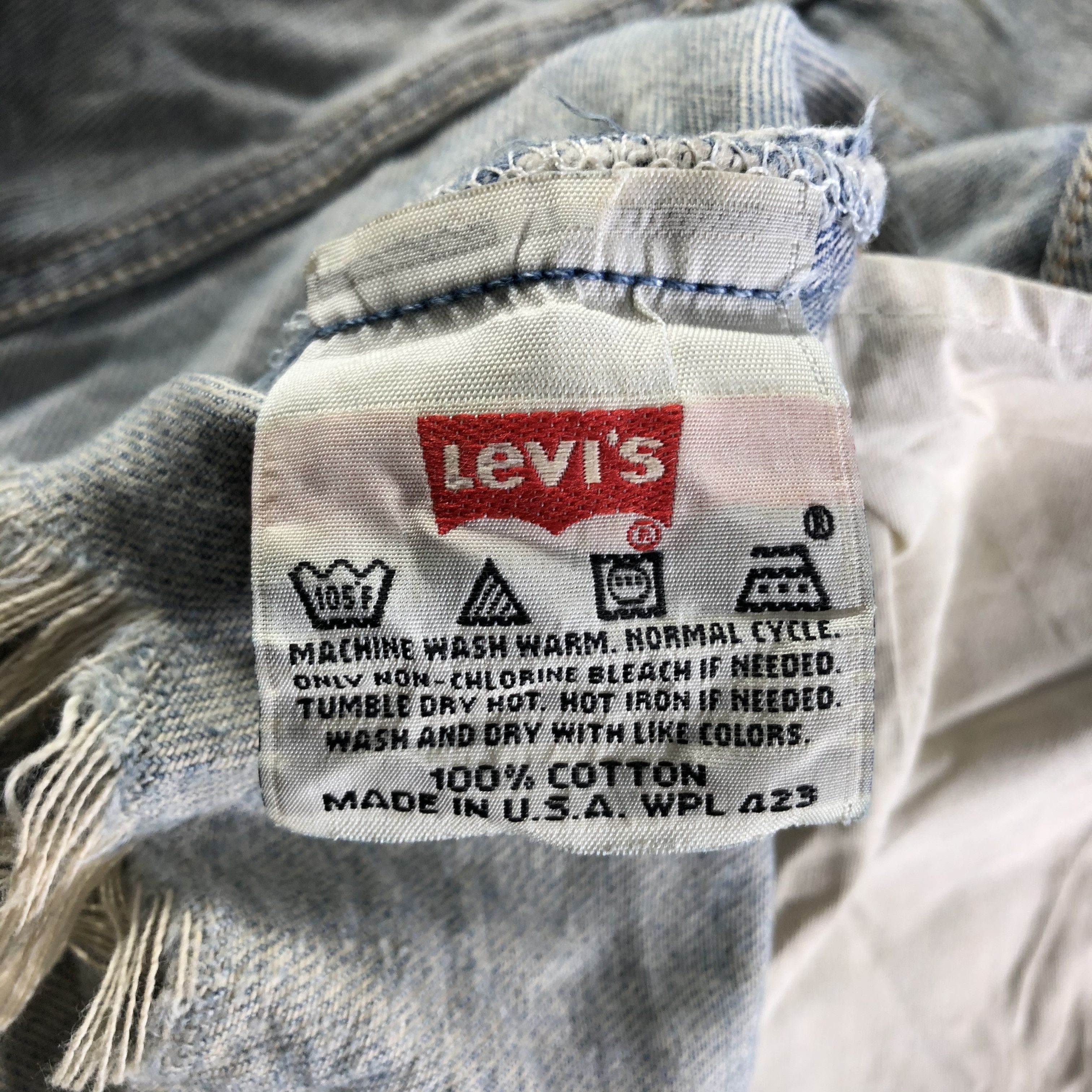 Levi's Vintage Levis 501 Jeans-J4610 Size US 40 / EU 56 - 9 Thumbnail