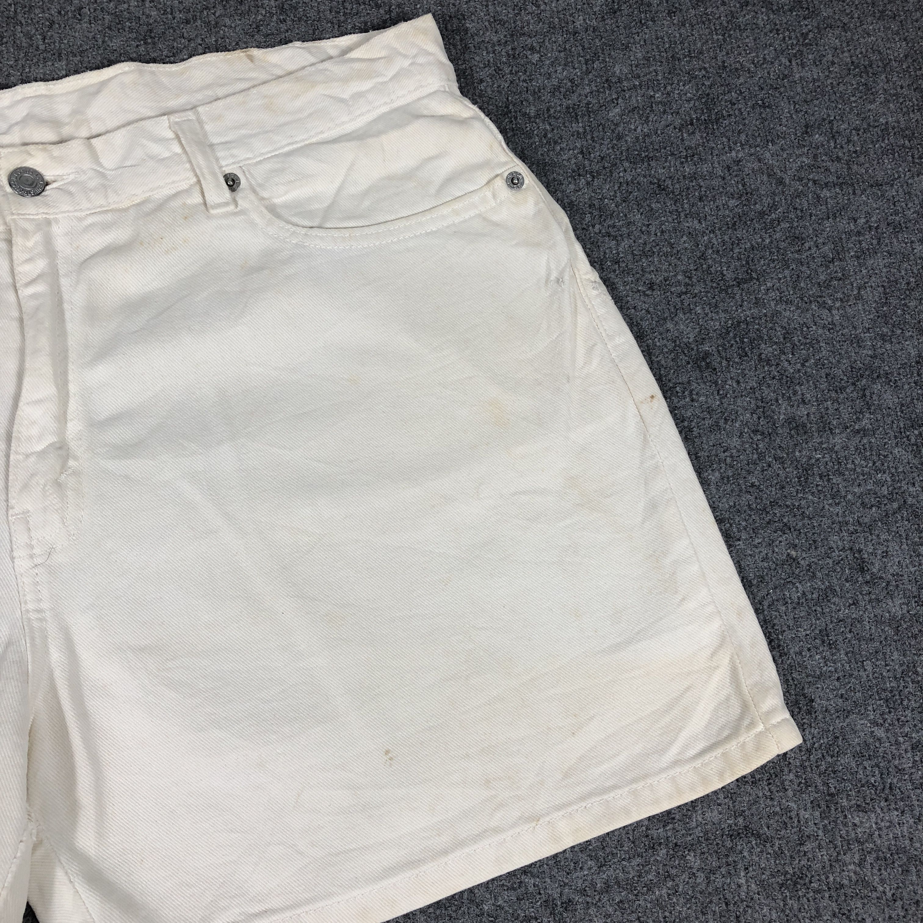 Levi's × Vintage Womens 90s Vintage Levis Jeans Short Pants L1079W Size 35" - 3 Thumbnail