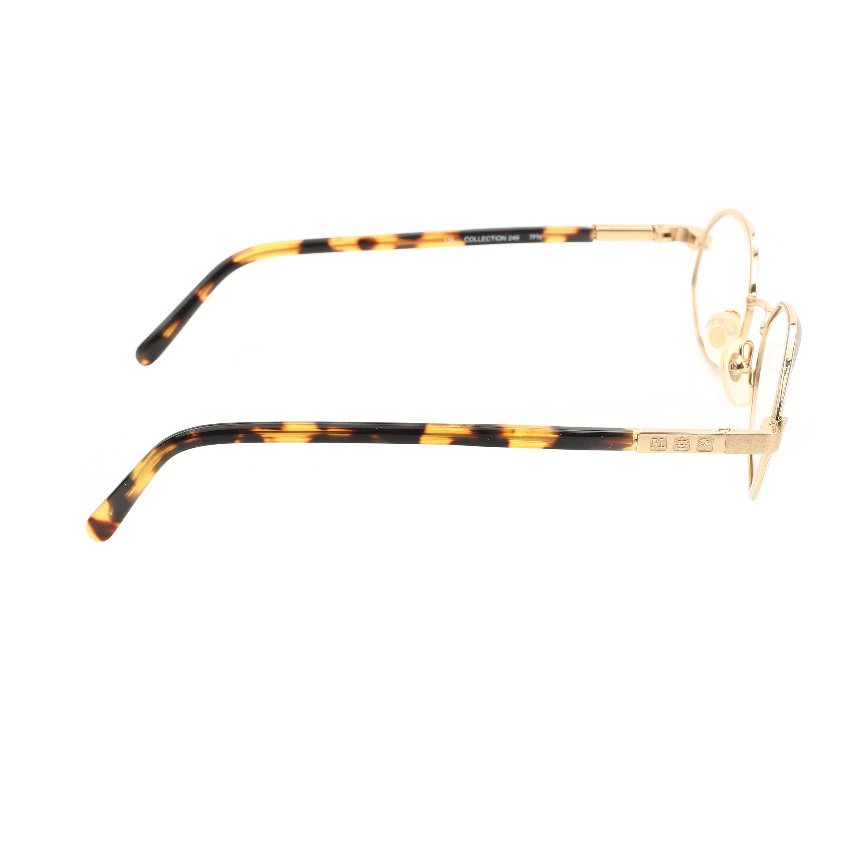 Polo Ralph Lauren × Ralph Lauren Ralph Lauren Collection '90s Gold Round Glasses Size ONE SIZE - 3 Thumbnail