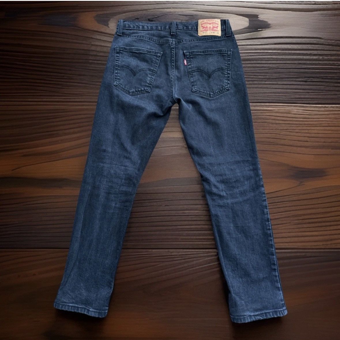 Levi's Levi’s 511 Slim Fit Black Denim Jeans 32x29 Size US 32 / EU 48 - 2 Thumbnail