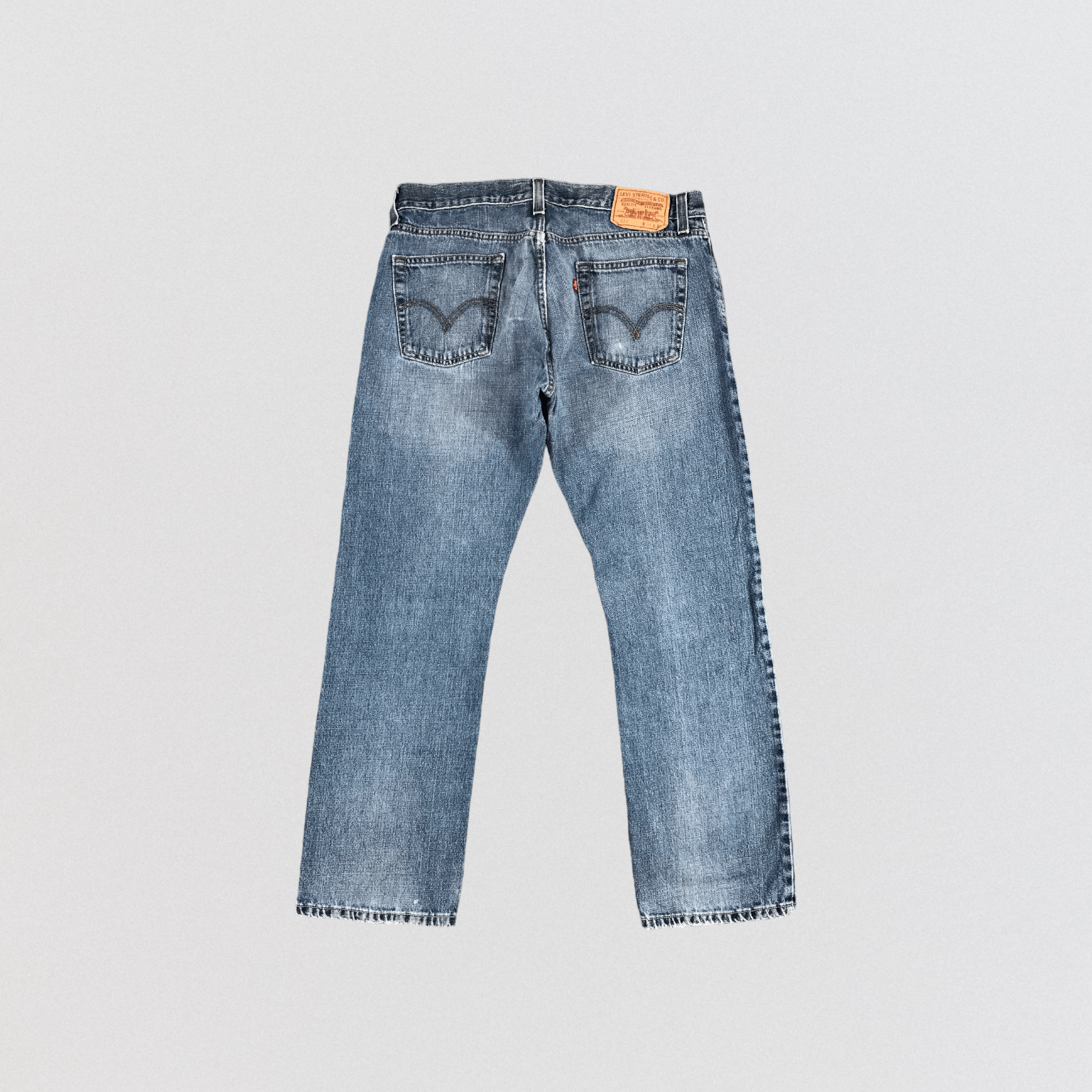 Levi's × Vintage Vintage Blue Wash Levis 514 Jeans-JM1173 Size US 35 - 2 Thumbnail
