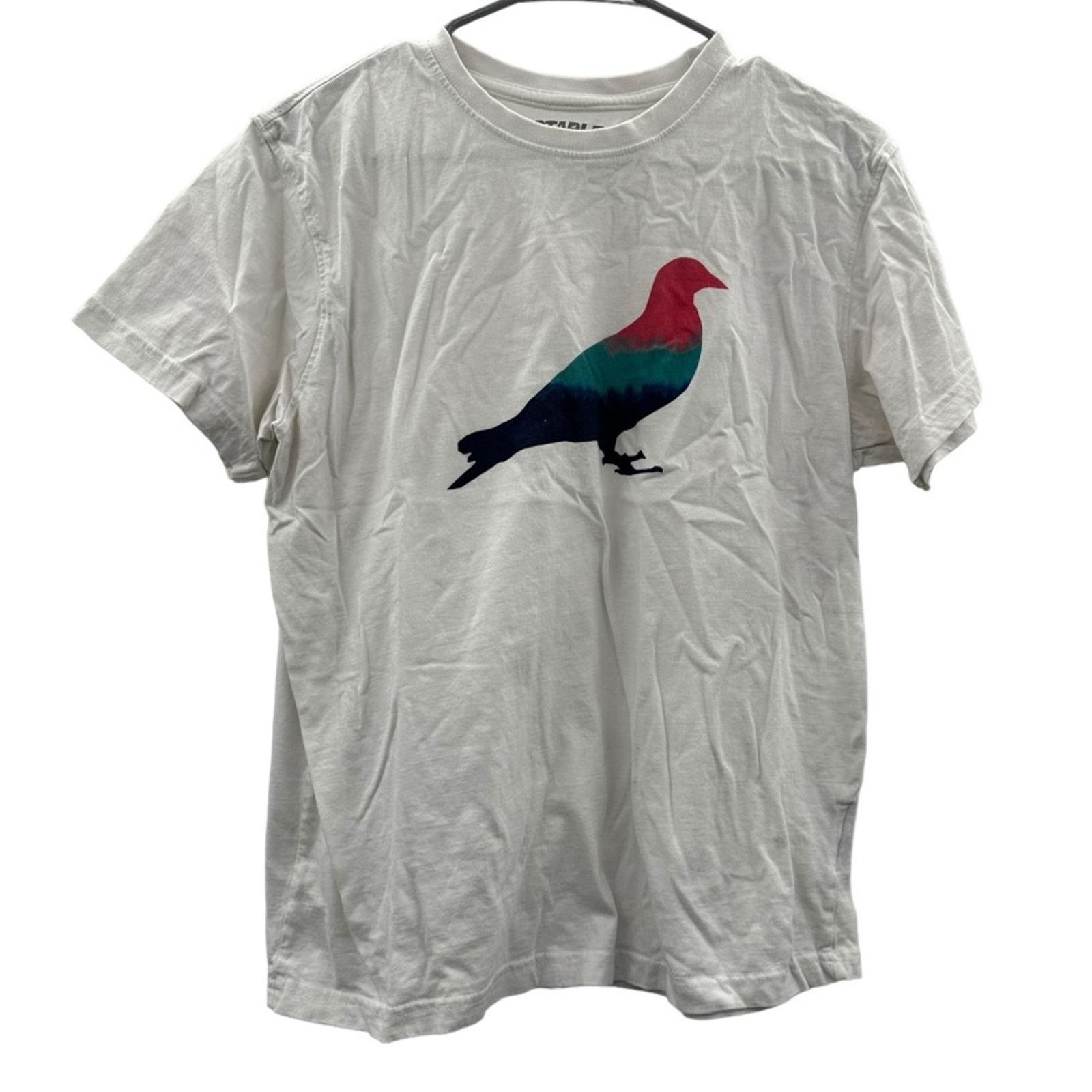 Staple Staple Pigeon White Colorful Logo Short Sleeve Tee Shirt Size US S / EU 44-46 / 1 - 1 Thumbnail
