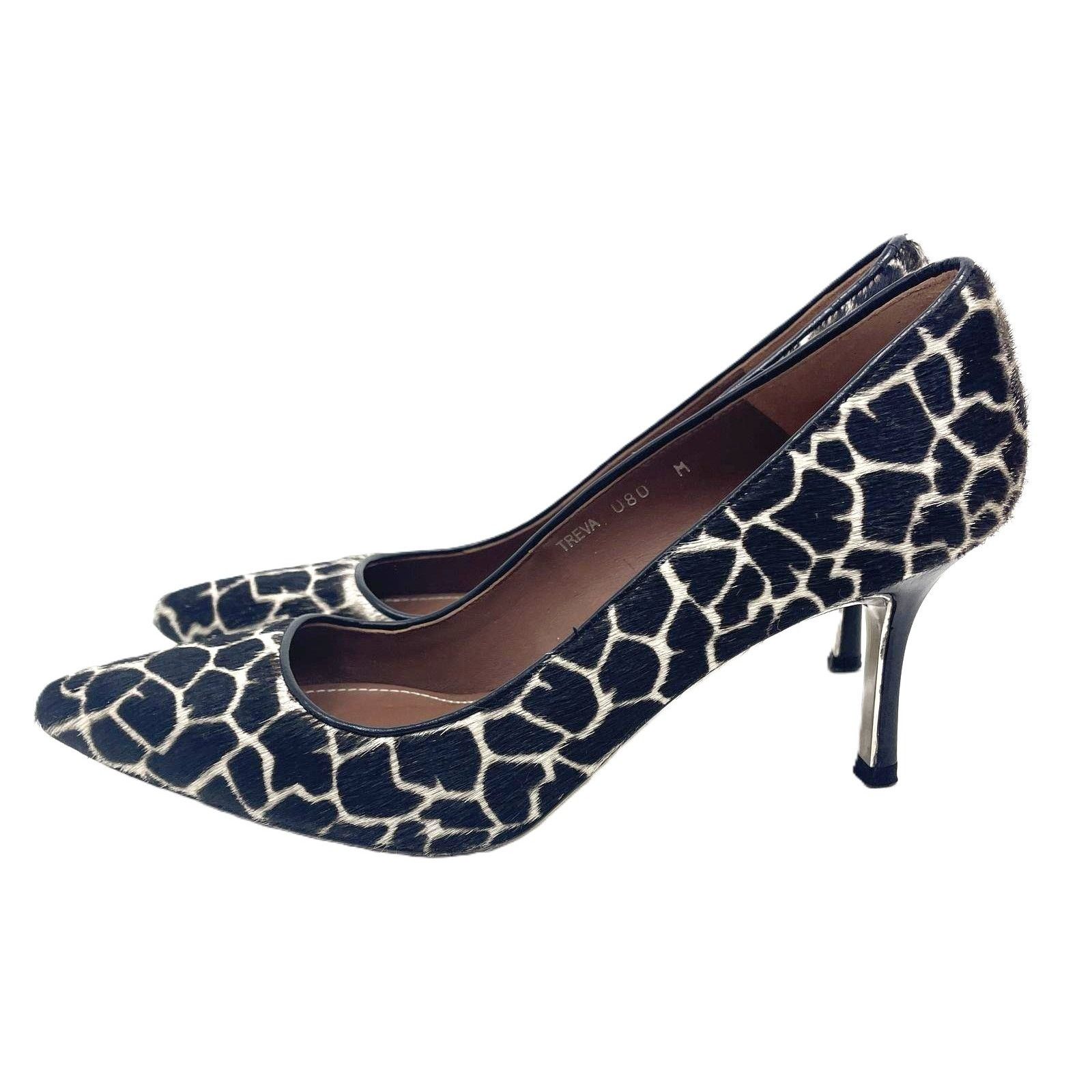 Donald Pliner Donald Pliner Treva Giraffe Exotic Fur Pointed Toe Pumps 8 Size US 8 / IT 38 - 10 Thumbnail