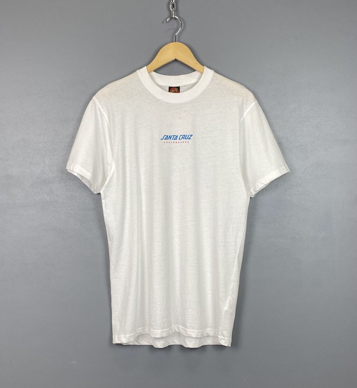 Santa Cruz Skateboards Santa Cruz Skateboards Short Sleeve T-Shirt Size M Top White Size US M / EU 48-50 / 2 - 4 Thumbnail