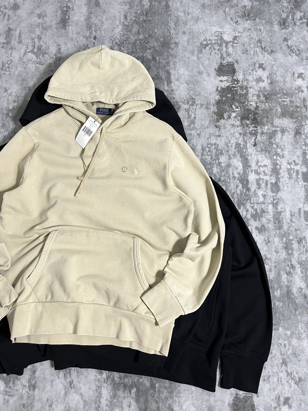 Polo Ralph Lauren 🤍 NWT Polo Ralph Lauren Loopback Fleece Hoodie Tan Size L Size US L / EU 52-54 / 3 - 4 Thumbnail