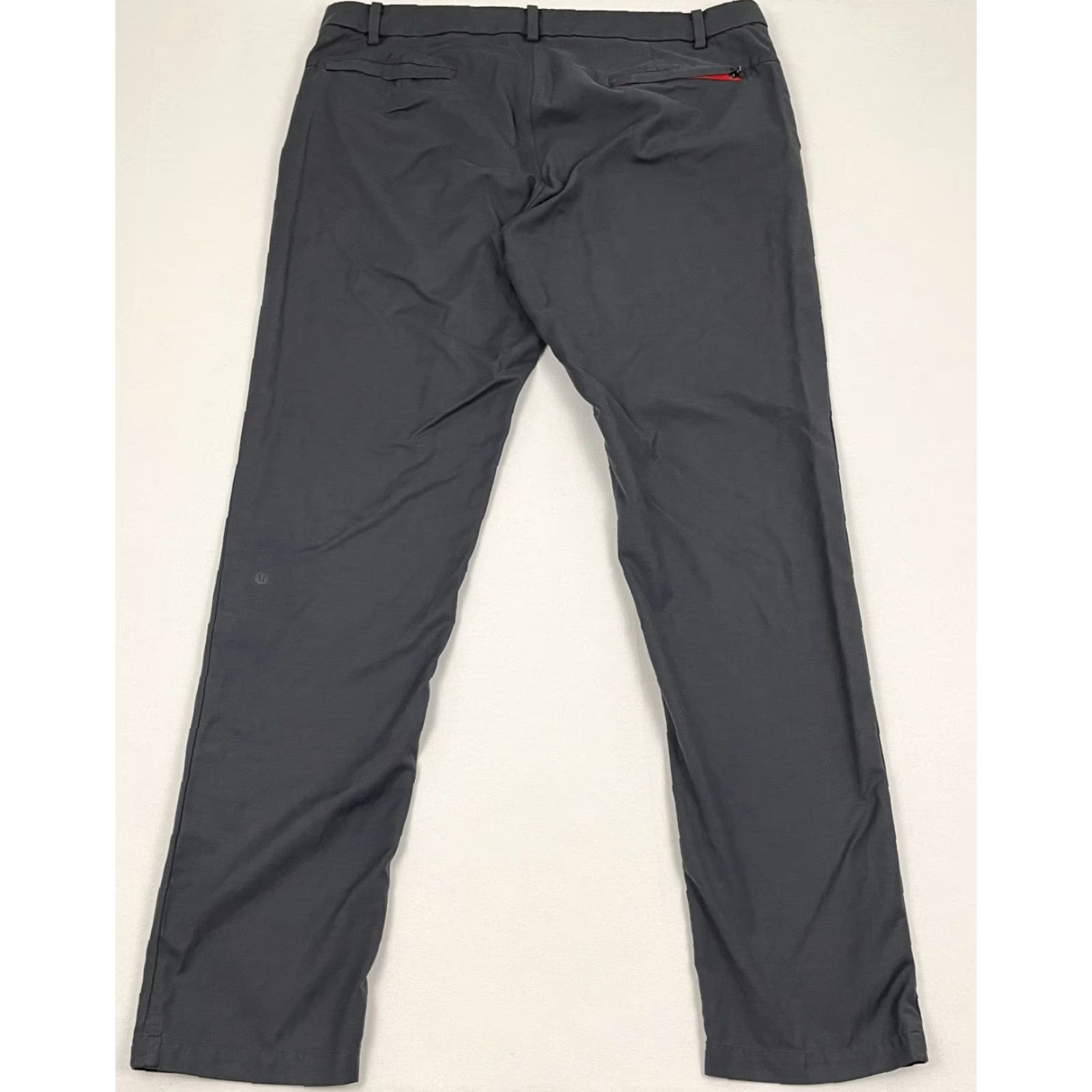 Lululemon Lululemon Pants Mens Classic Fit ABC 40 x 35 Gray Chino 5-Pocket Travel Office Golf Regular/Big & Tall Size US 40 / EU 56 - 2 Thumbnail
