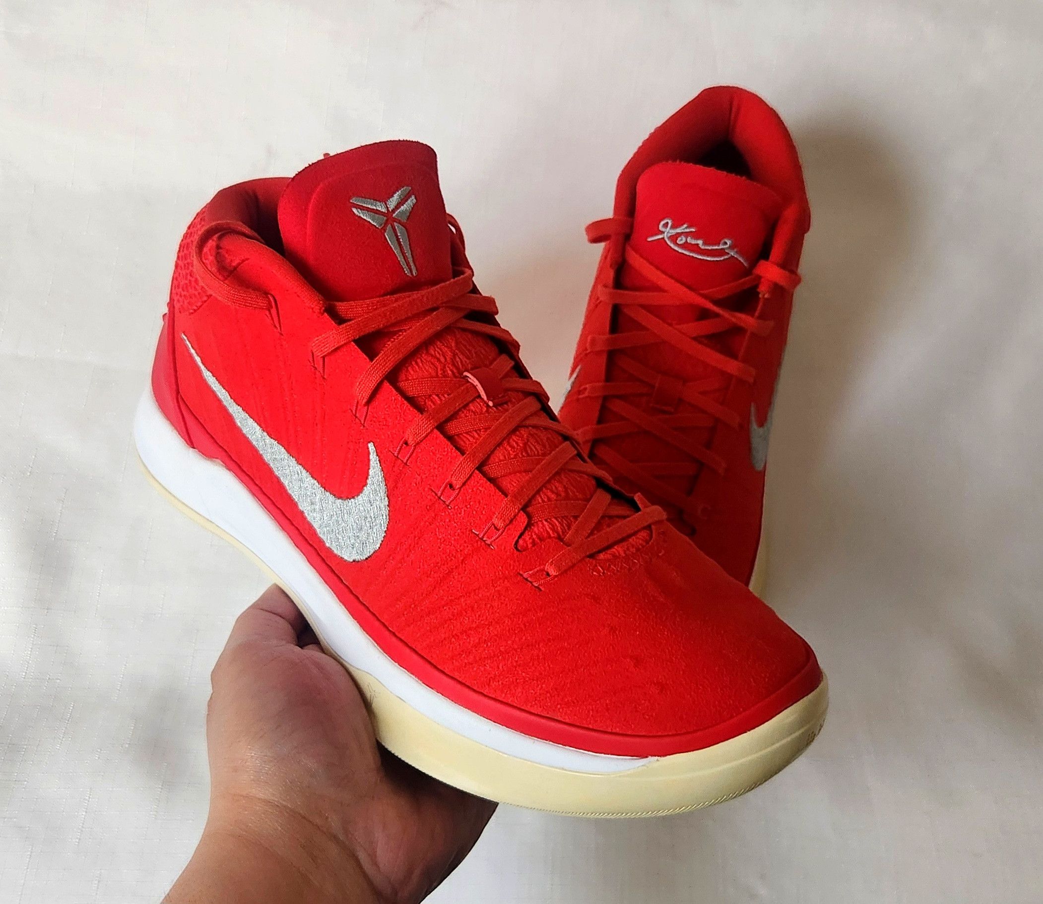 Nike Nike Kobe AD TB PROMO Basketball Red 942521-600 Size 11.5 Size US 11.5 / EU 44-45 - 1 Thumbnail