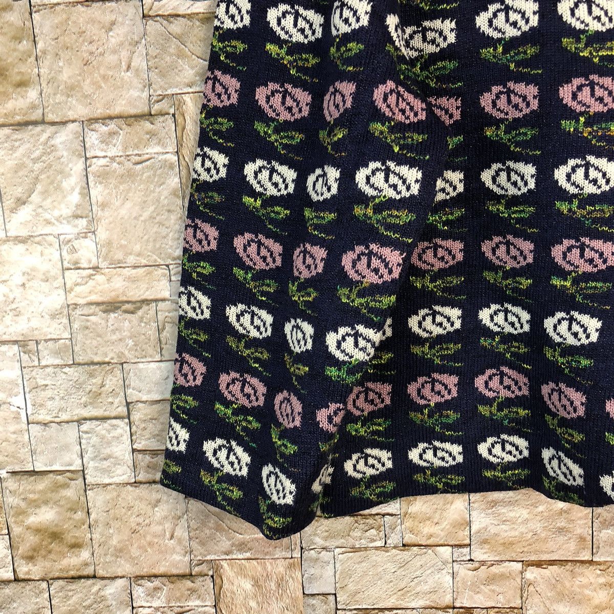 Homespun Knitwear × Japanese Brand Loyoko Saito Purple art cardigan Knitwear #A851 Size S / US 4 / IT 40 - 7 Thumbnail