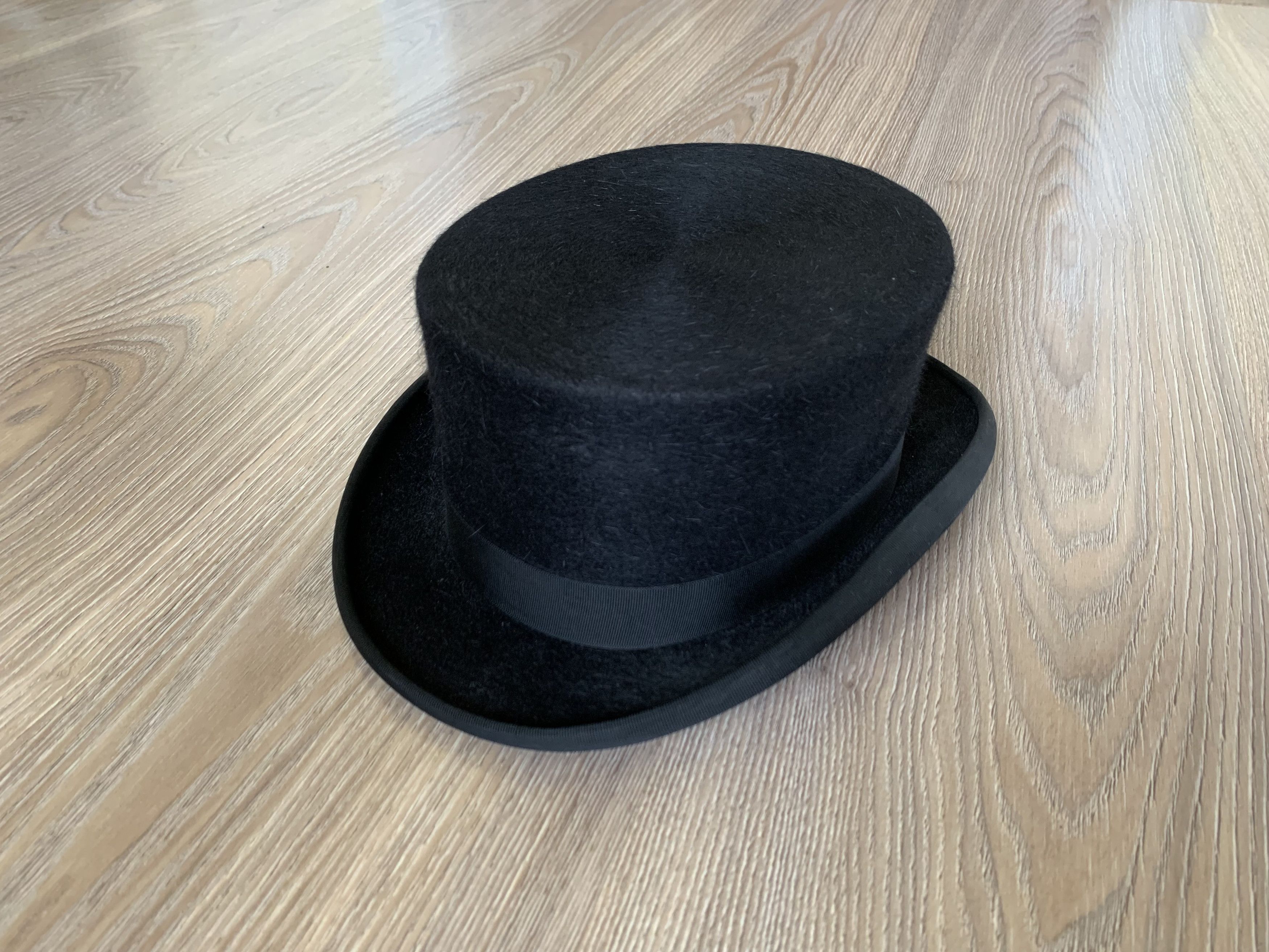 Designer Christys Cavallo Black Wool Hand Made Hat Size ONE SIZE - 5 Thumbnail
