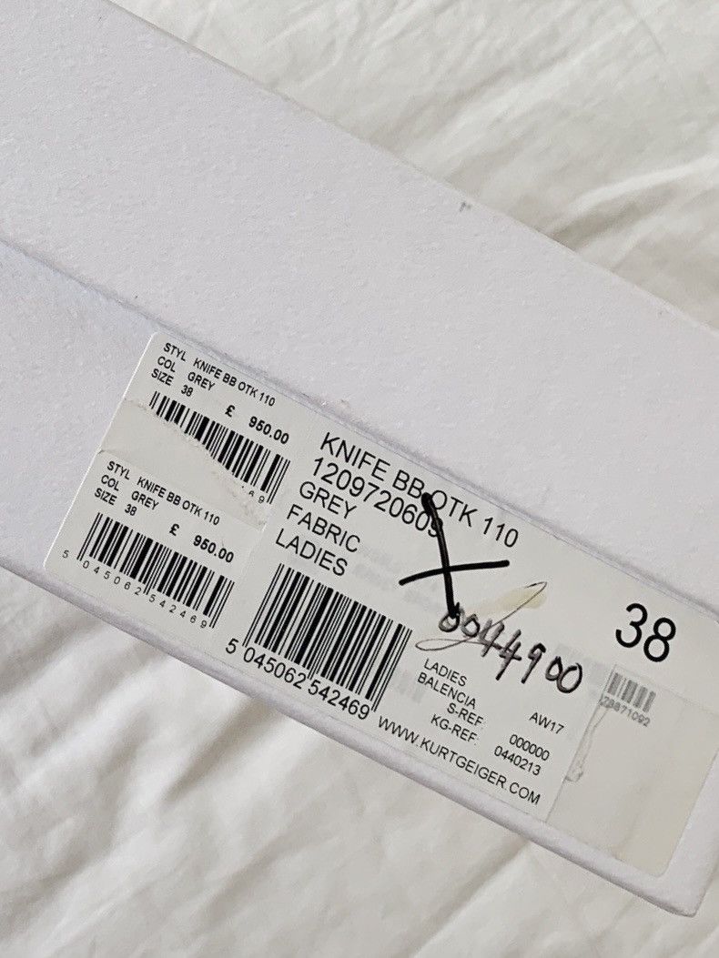 Balenciaga Balenciaga Knife Boot in Stocking Fabric FW2017 Size US 8 / IT 38 - 10 Thumbnail