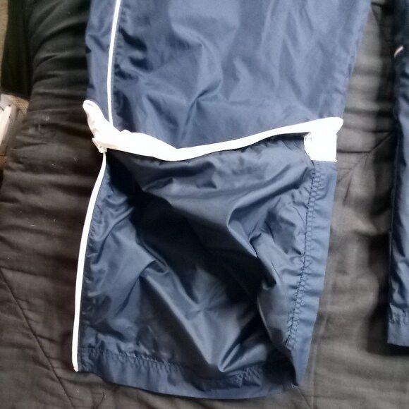 Nike × Vintage Vintage Nike Striped Mesh Lined Wind Pants Joggers Trainers Size US 32 / EU 48 - 4 Thumbnail