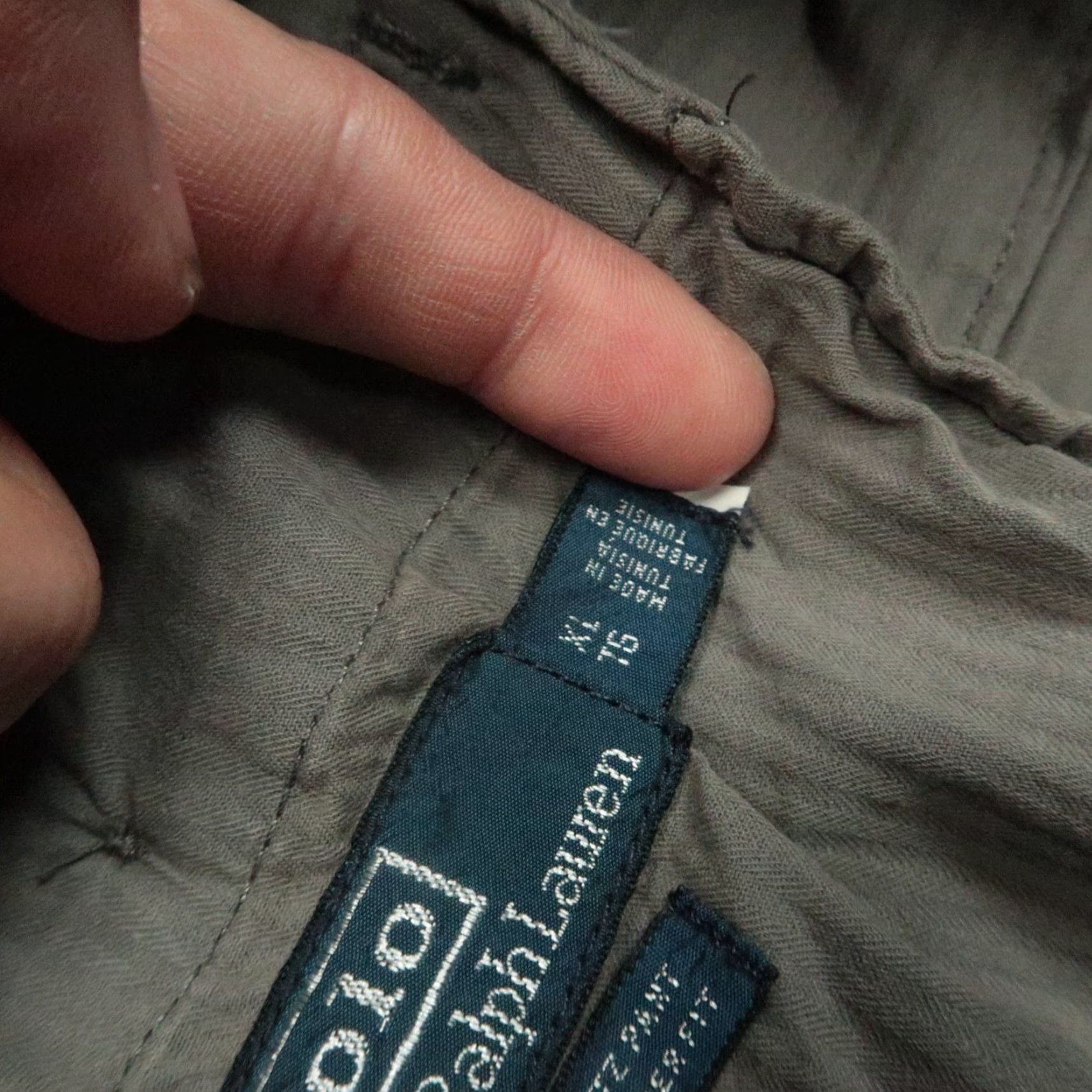 Polo Ralph Lauren VINTAGE Polo Ralph Lauren Pants Men XL Green Slim Taper Chino Pockets 30 Inseam Size US XL / EU 56 / 4 - 7 Thumbnail