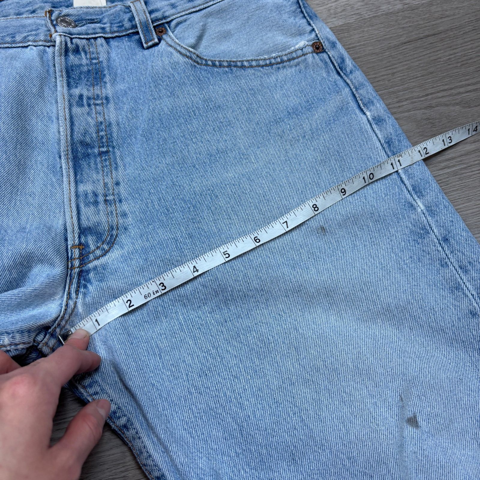 Levi's × Vintage Vintage 90s Levi's 501 Straight Leg Jeans Men's 33x30 Size US 33 - 9 Thumbnail