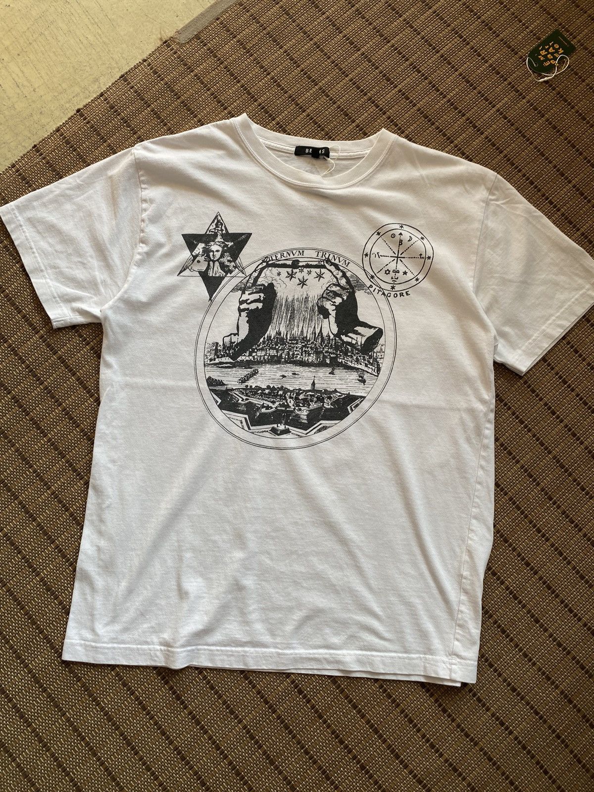 Japanese Brand Beams Japan Pitagore Tee Size US L / EU 52-54 / 3 - 1 Thumbnail