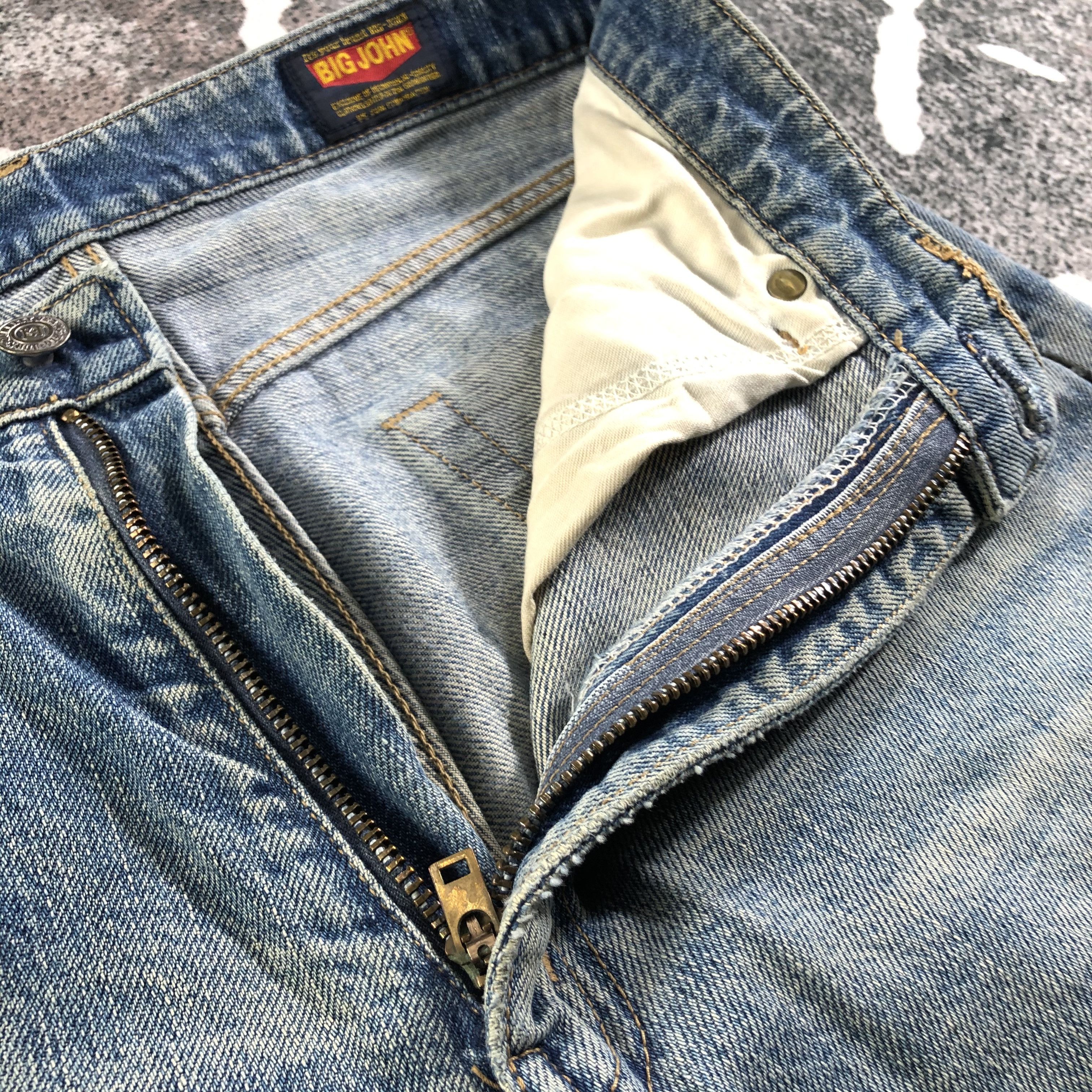 Big John Vintage Big John Jeans Rusty Blue Denim KJ2534 Size US 30 / EU 46 - 8 Thumbnail