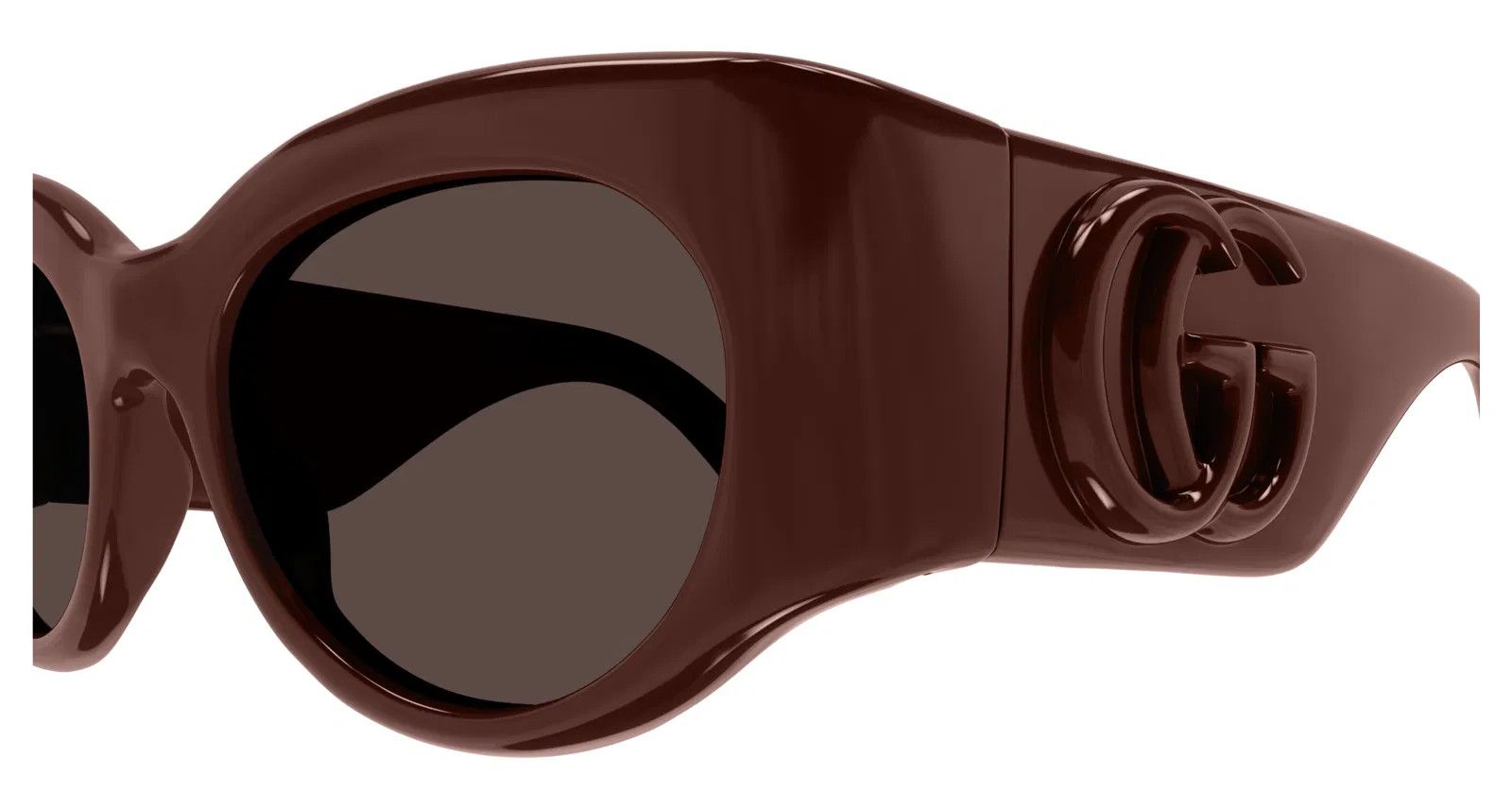 Gucci NEW GUCCI GG1544S-002 Brown Size ONE SIZE - 2 Thumbnail