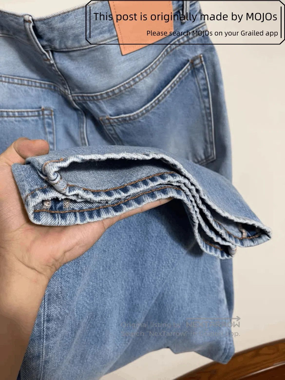 Acne Studios W31L30 Acne Studios 2021M Heavy Washed Fading Denim. Size US 31 - 5 Thumbnail