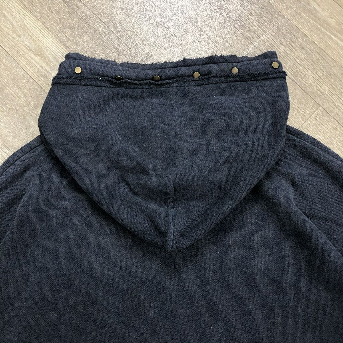 If Six Was Nine 2000s Jamiroquai Apache Distressed Studded Lgb Style Hoodie Size US M / EU 48-50 / 2 - 14 Thumbnail
