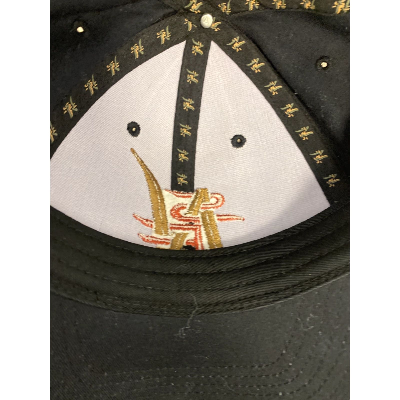 Vintage Black Hat Cap Mens Snapback Adjustable / 305 Stars Adjustable Casual Business Formal Party Wedding Travel Workwear Mens Size ONE SIZE - 5 Thumbnail