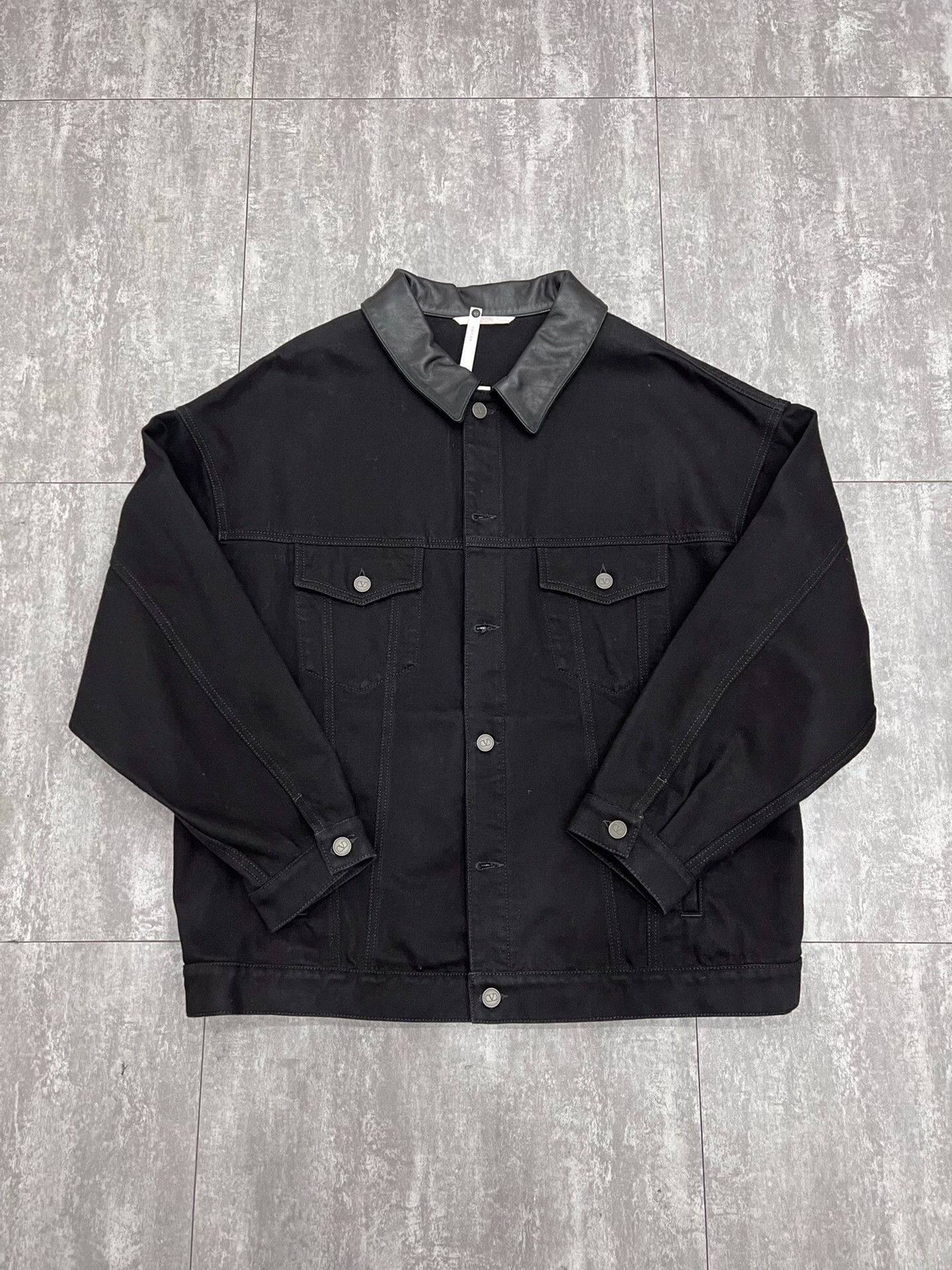 Valentino Valentino Leather Light Jacket xl Men Size US XL / EU 56 / 4 - 1 Thumbnail