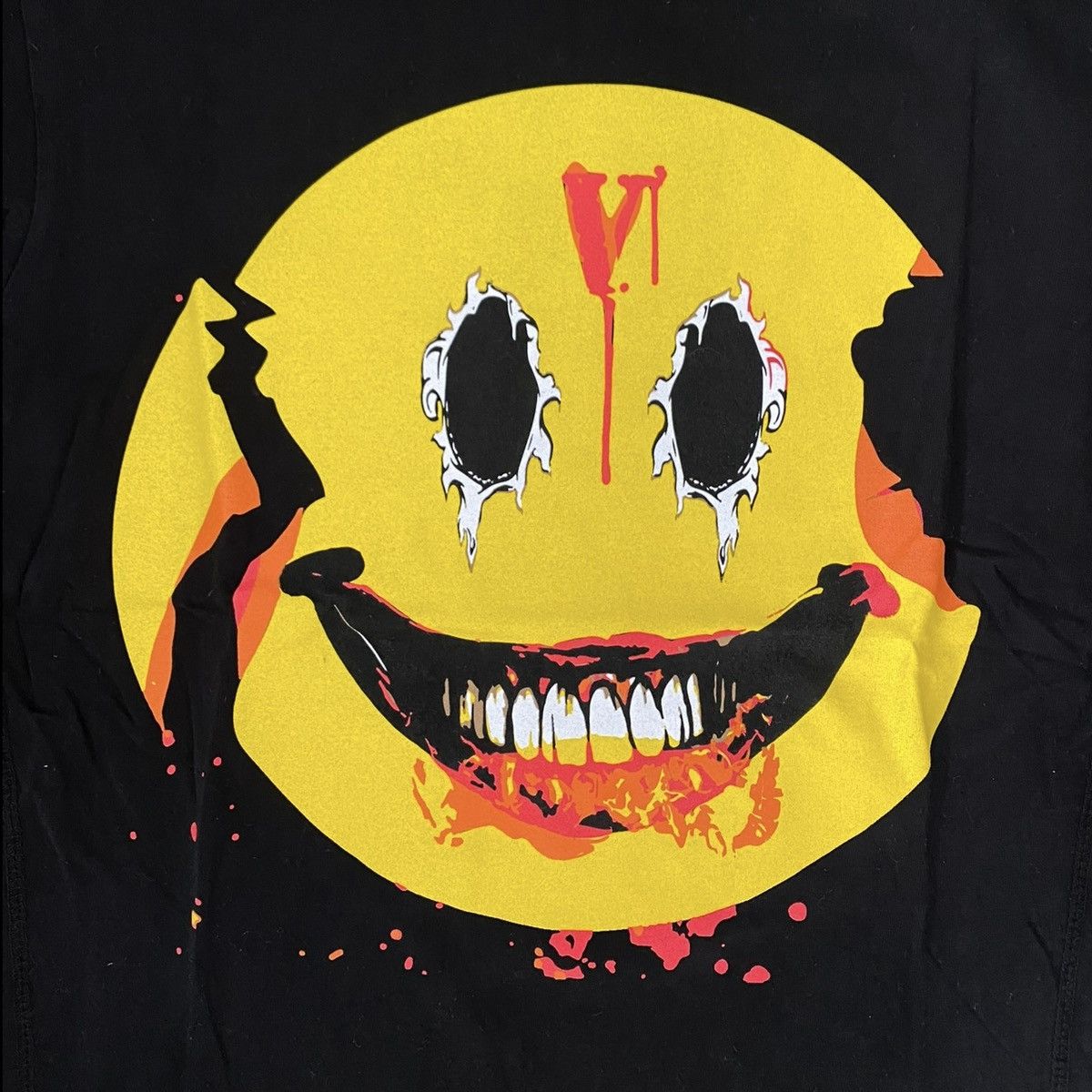 Vlone Laugh Now Cry Later T-shirt Size US M / EU 48-50 / 2 - 2 Thumbnail