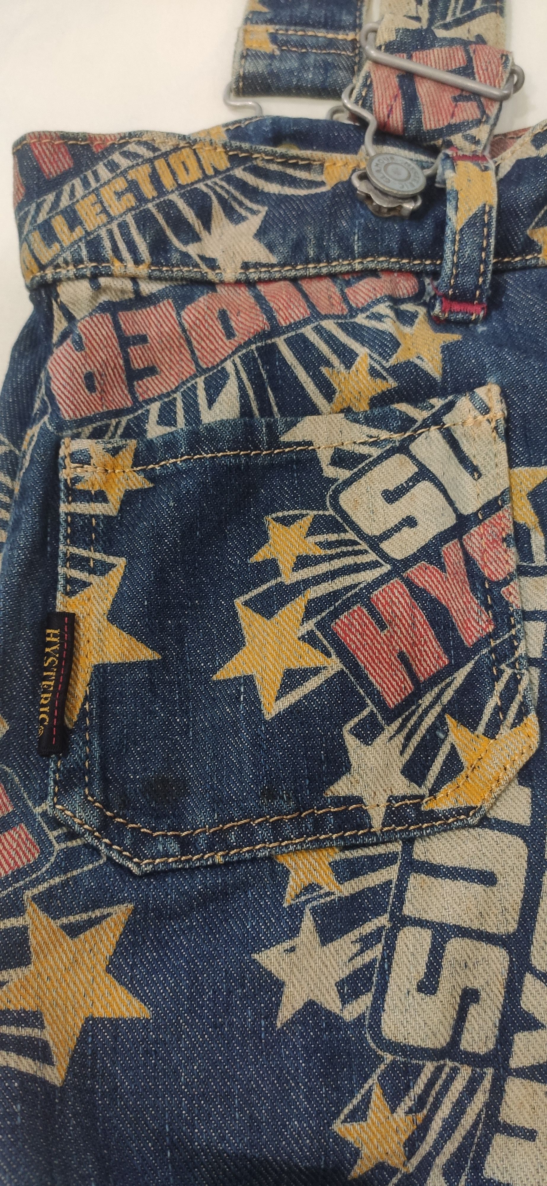 Hysteric Glamour × Vintage Vintage Denim Super Hysteric Glamour Collection Tote Beg Size ONE SIZE - 23 Thumbnail