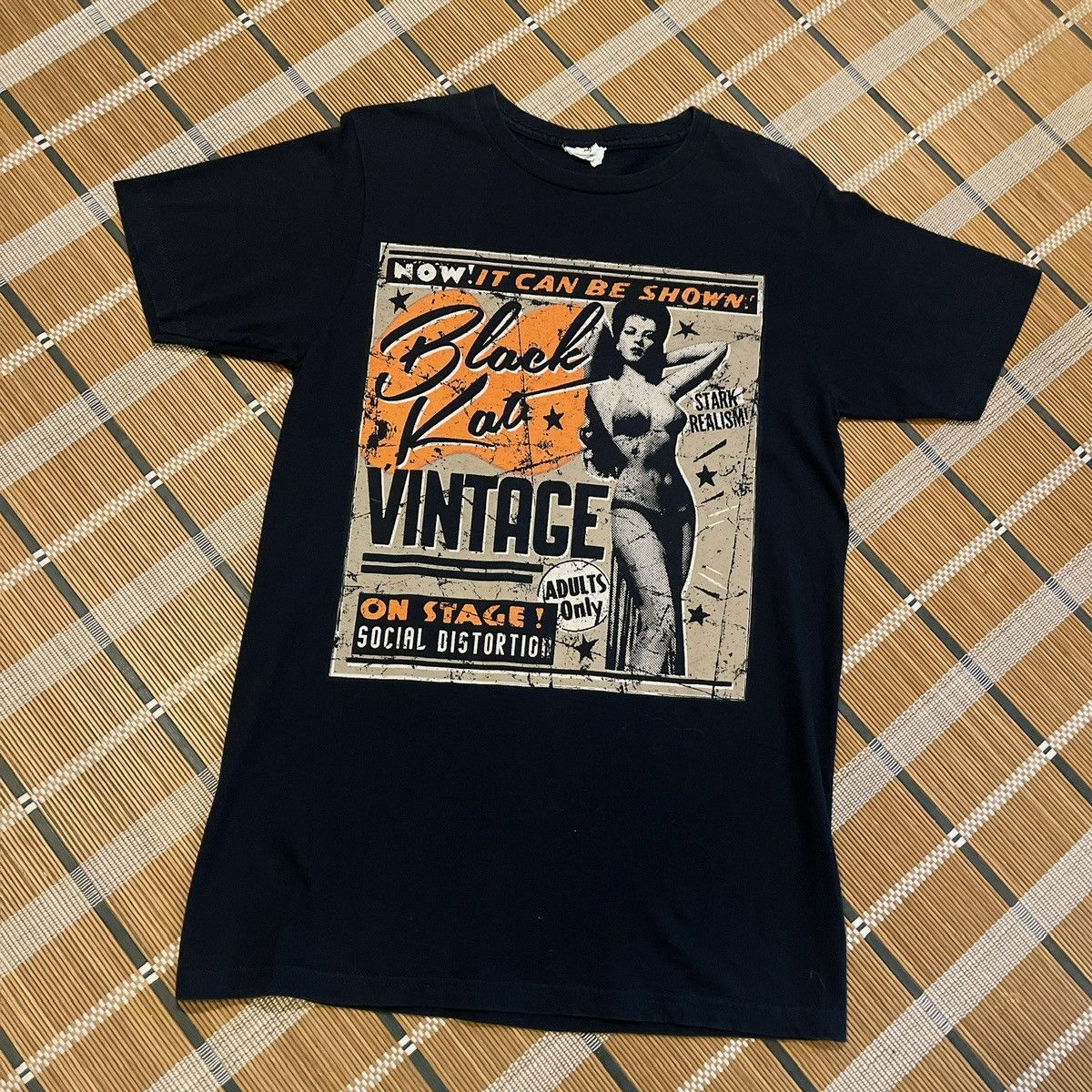 Band Tees × Vintage Black Kat X Social Distortion Size US M / EU 48-50 / 2 - 1 Thumbnail