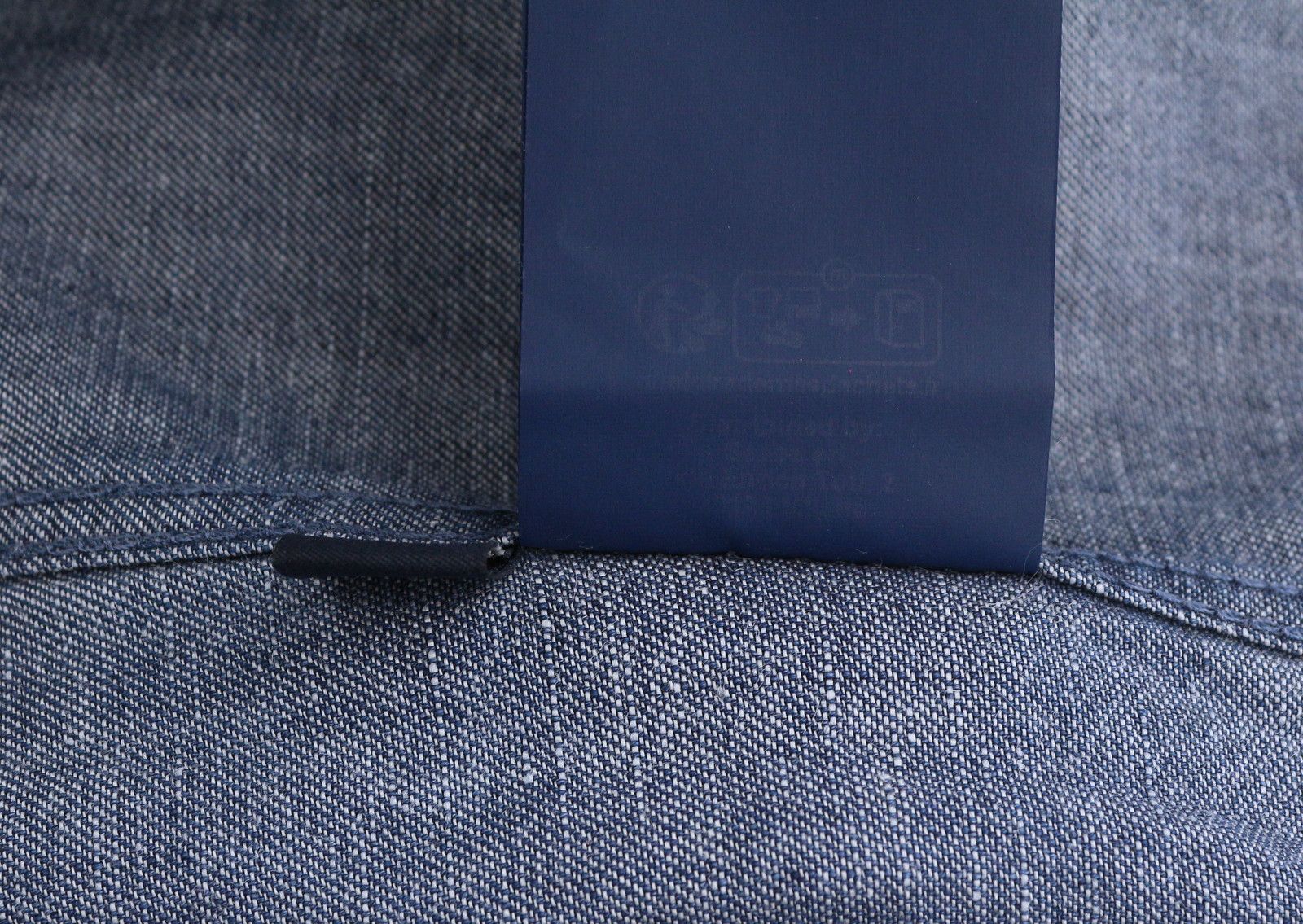 SEASE TN690 FISH TAIL M Mid Denim Blue Button 90615 Size US M / EU 48-50 / 2 - 9 Thumbnail