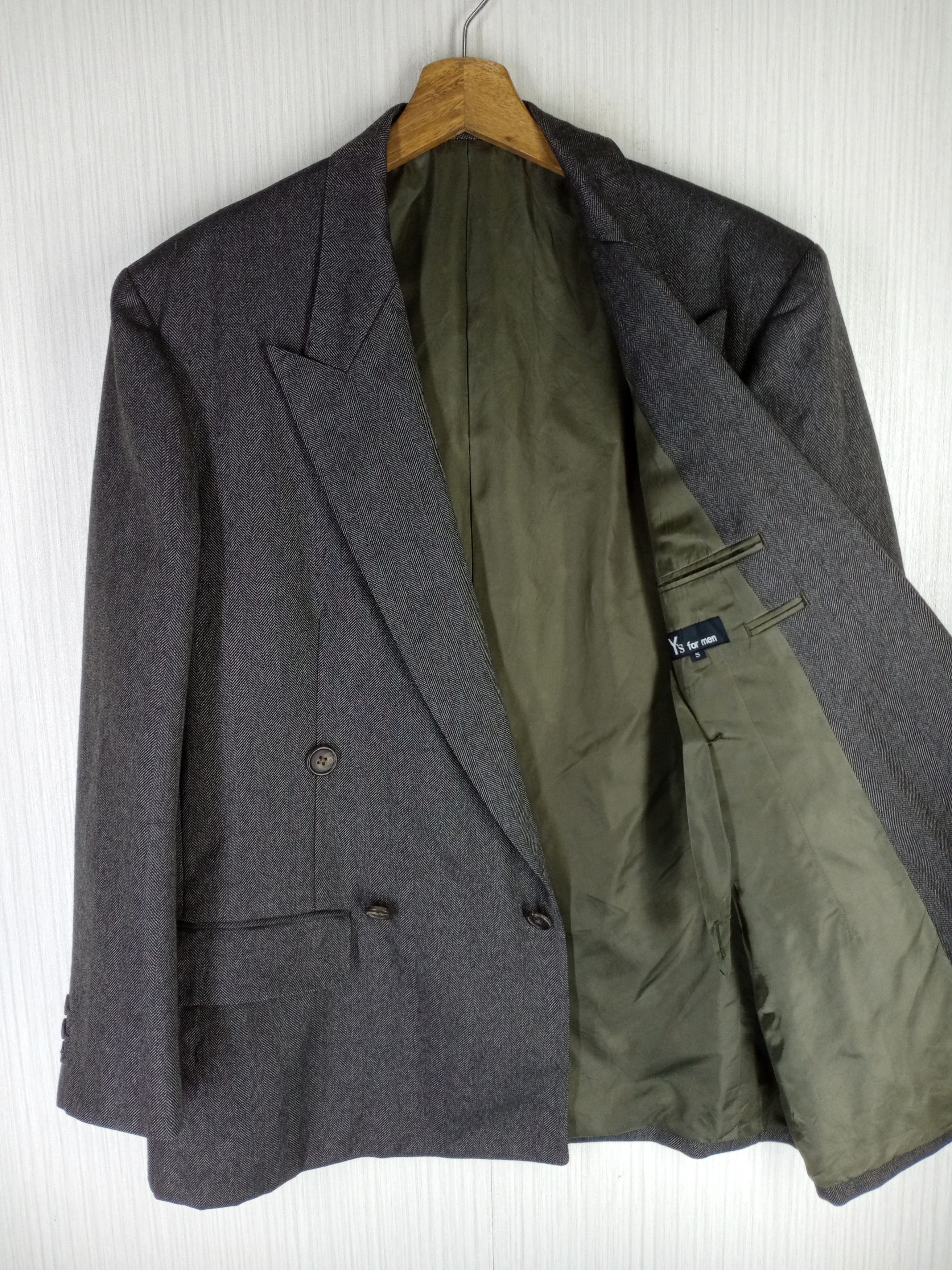 Y's for Men Rare Vintage Yohji Yamamoto Y's For Men Blazer Coat Size US M / EU 48-50 / 2 - 8 Thumbnail