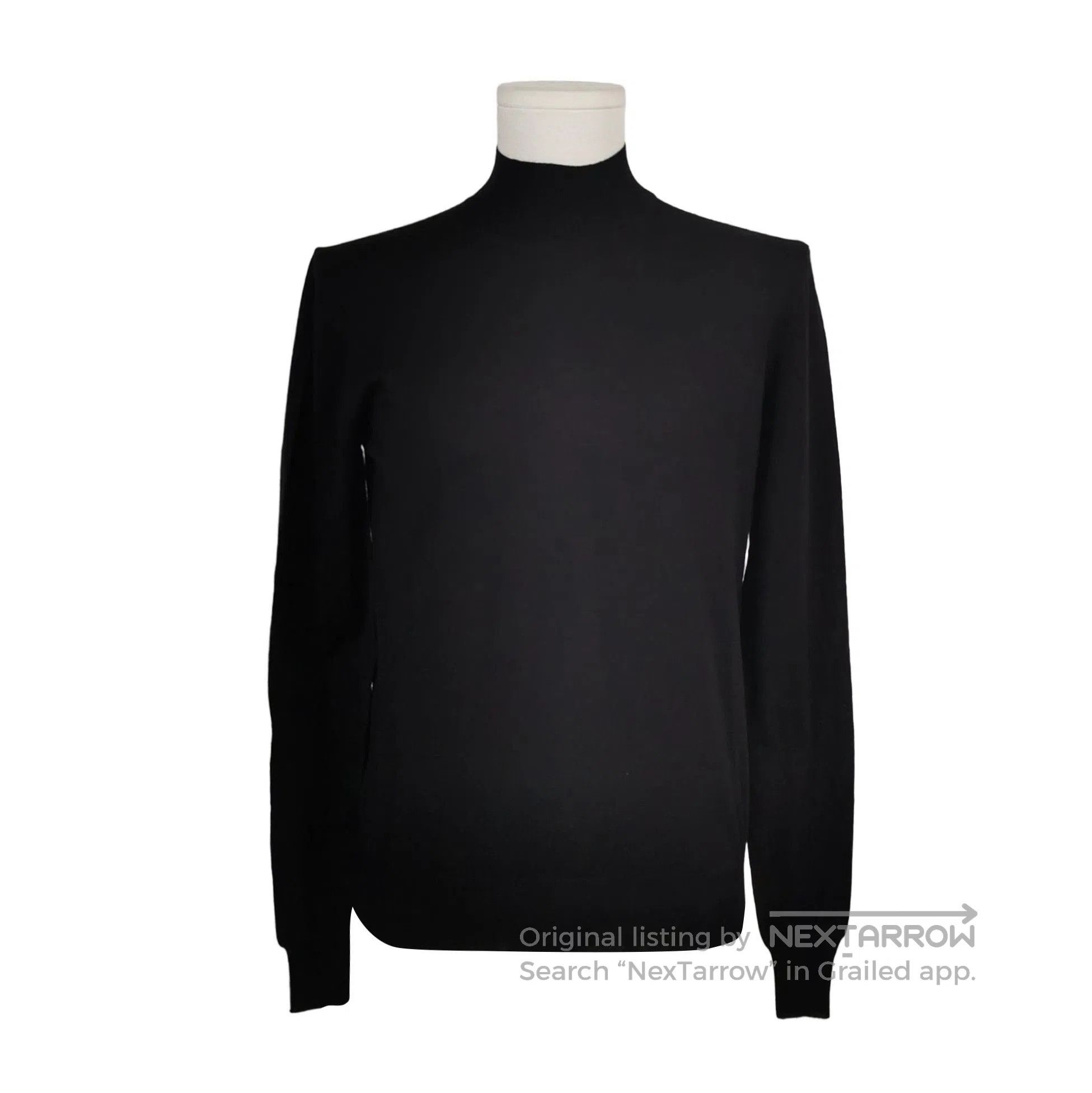 Prada Prada Black Wool Turtleneck Sweater Size 44 . Size M / US 6-8 / IT 42-44 - 1 Thumbnail