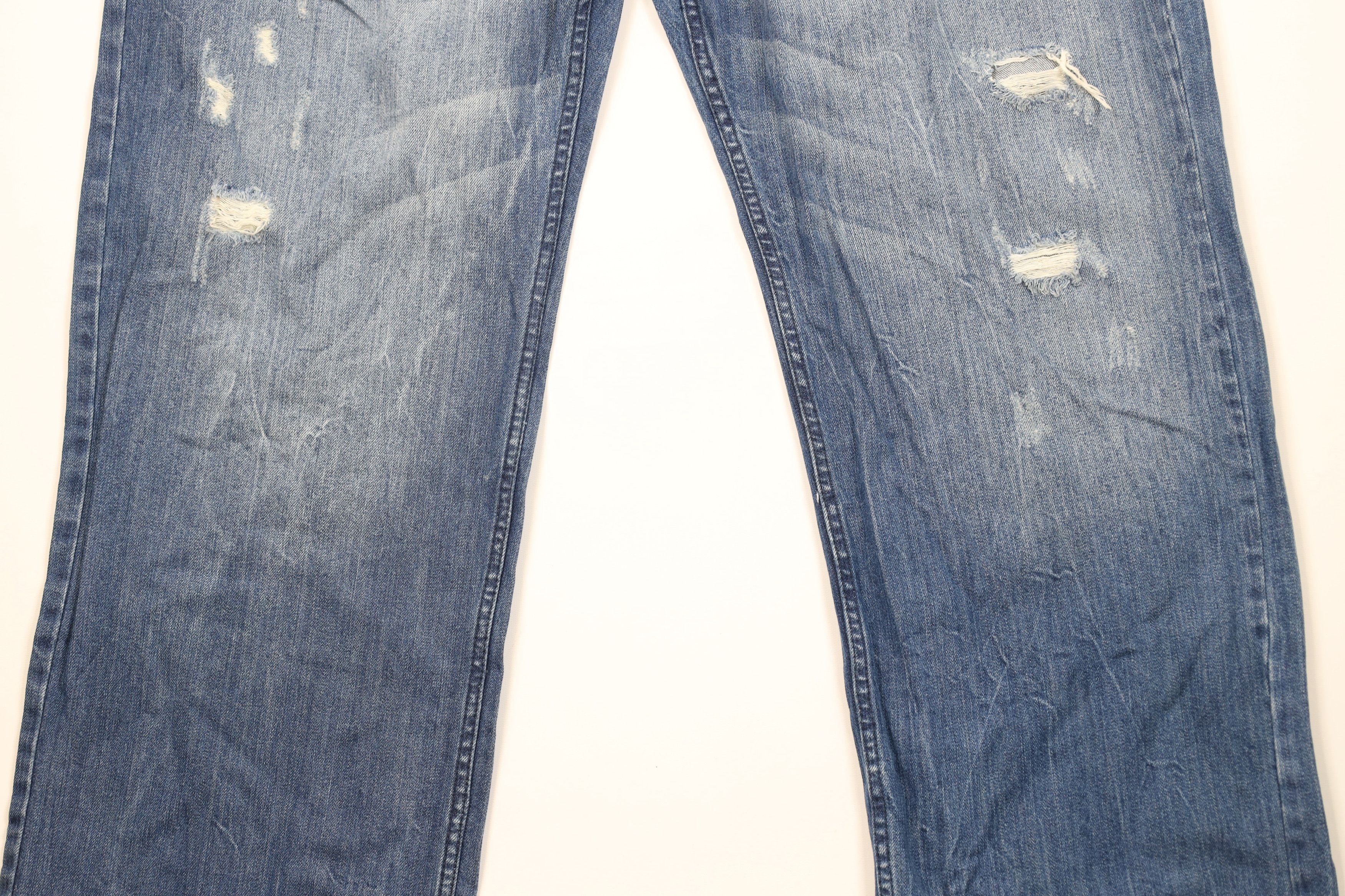 Akademiks Vintage Y2K Akademiks Baggy Wide Leg Denim Jeans Blue Size US 44 / EU 60 - 3 Thumbnail
