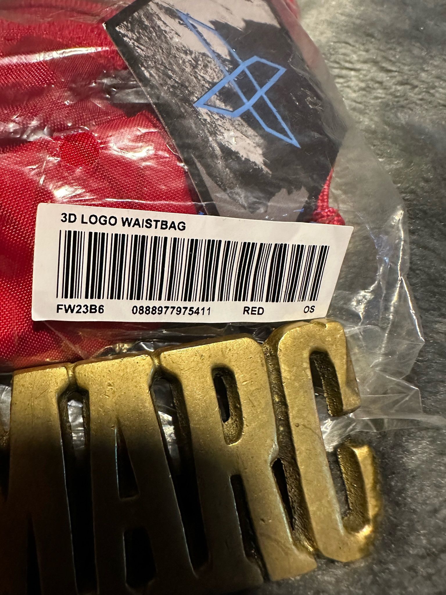 Supreme NWT Supreme Logo Waist Bag - Red Size ONE SIZE - 5 Thumbnail