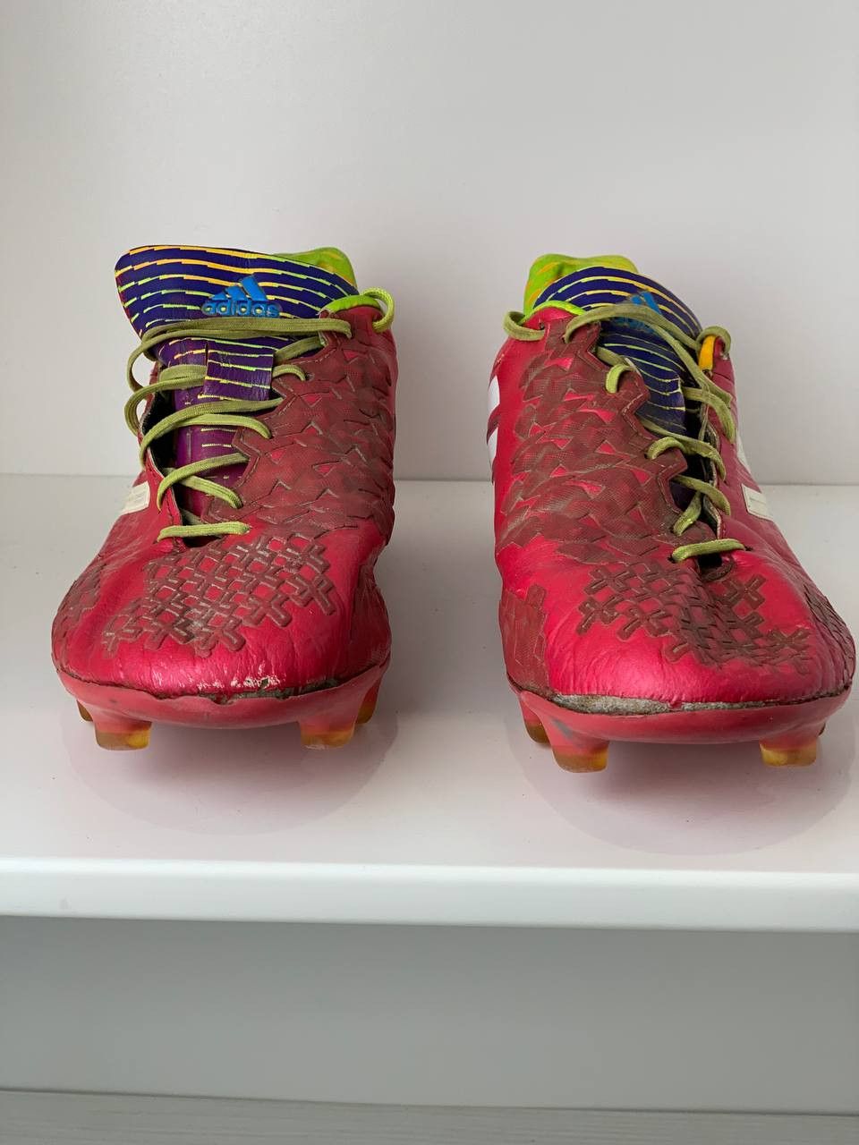 Adidas Adidas Predator LZ TRX FG Football Boots Cleats Soccer Pink Size US 10 / EU 43 - 4 Thumbnail