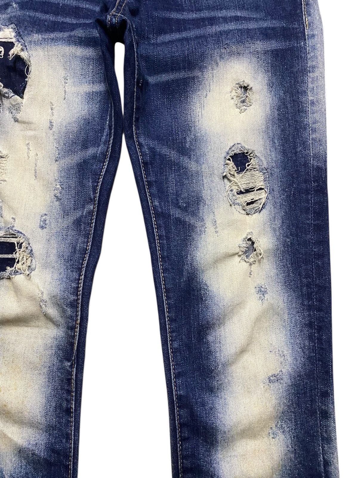 Other Vintage Westwood Thunder Wash Distressed Skinny Jeans Size US 28 / EU 44 - 8 Thumbnail