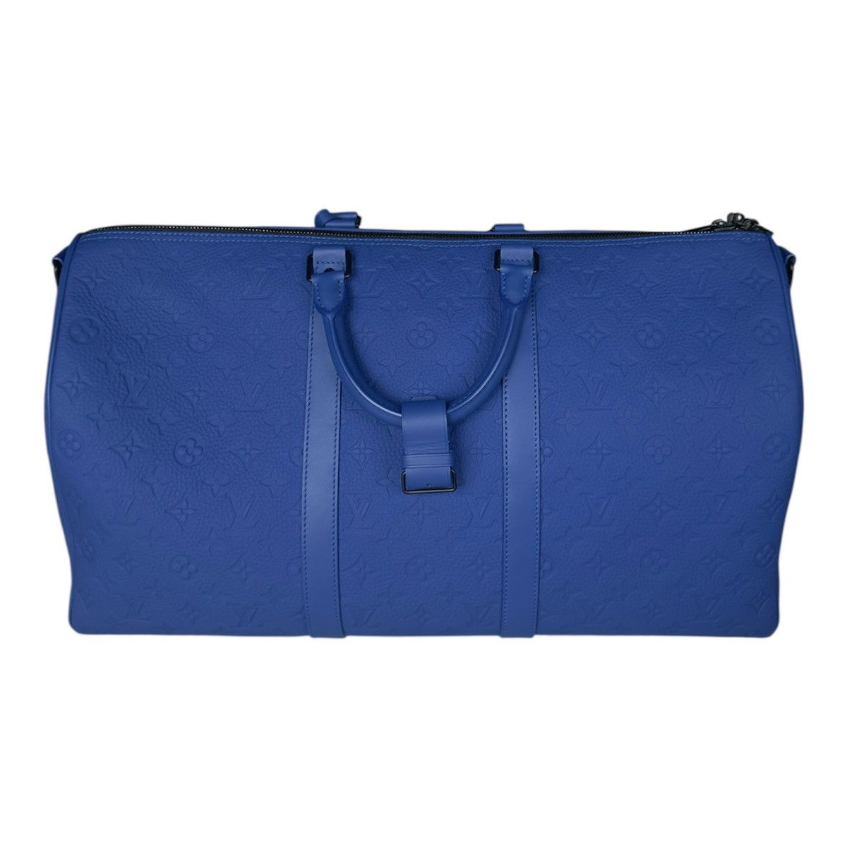 Louis Vuitton *RARE* Louis Vuitton Keepall Bandouliere 50 Racing Blue Size ONE SIZE - 3 Thumbnail