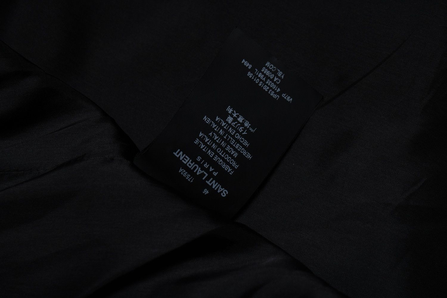 Saint Laurent Paris Saint Laurent, teddy bomber with tiger and eagle Size US S / EU 44-46 / 1 - 10 Thumbnail