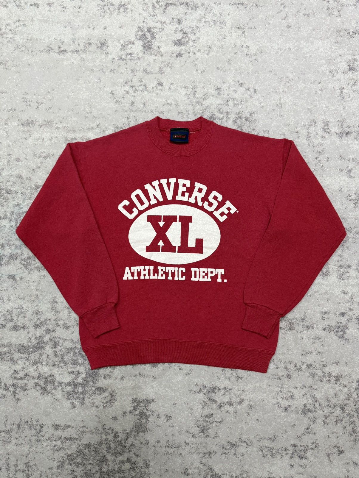 Converse Vintage 80s Converse Athletic Dept. Biglogo Sweatshirt Size US S / EU 44-46 / 1 - 3 Thumbnail