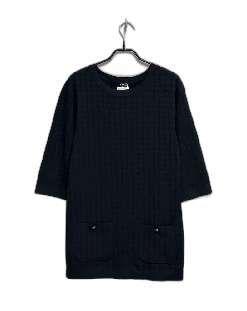 Chanel Black Chanel Dress Size 36 with Pockets Size S / US 4 / IT 40 - 1 Thumbnail