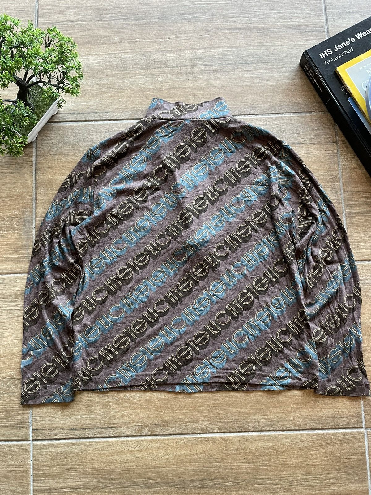 Hysteric Glamour × Vintage Hysteric Glamour Script Overprint Shirt Size S / US 4 / IT 40 - 12 Thumbnail