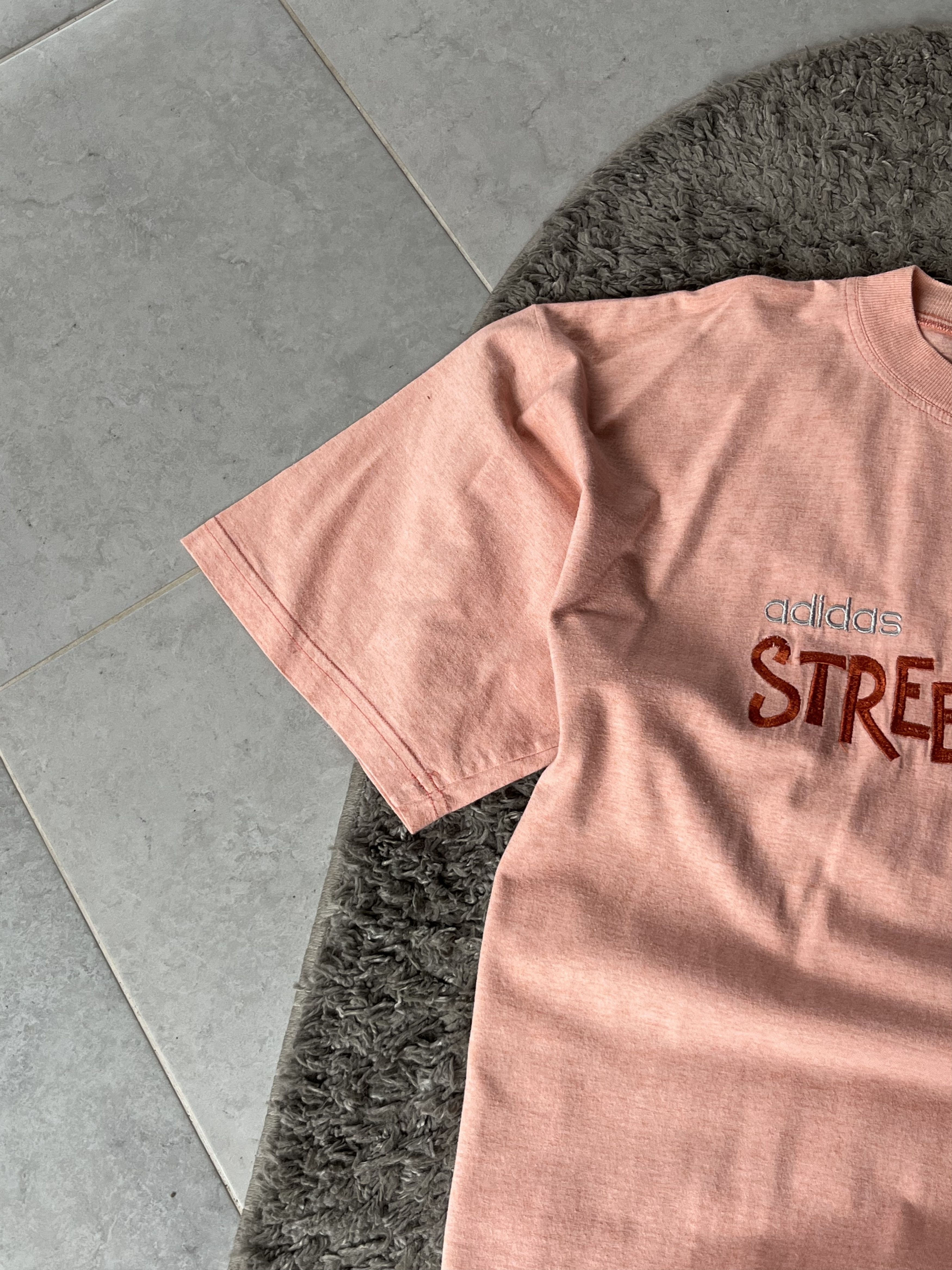 Adidas Vintage Tee Adidas STREETBALL Big Logo Y2K Style Streetwear Size US XL / EU 56 / 4 - 3 Thumbnail