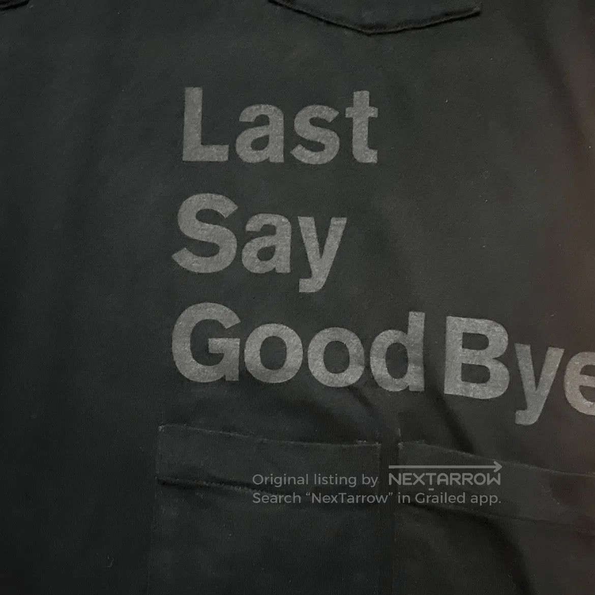 Number (N)ine Number Nine 09 "Last Say Goodbye: Tee. Size US L / EU 52-54 / 3 - 3 Thumbnail